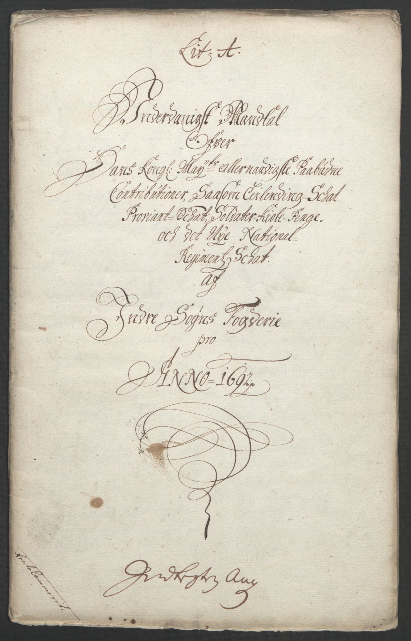 Rentekammeret inntil 1814, Reviderte regnskaper, Fogderegnskap, RA/EA-4092/R52/L3306: Fogderegnskap Sogn, 1691-1692, p. 114