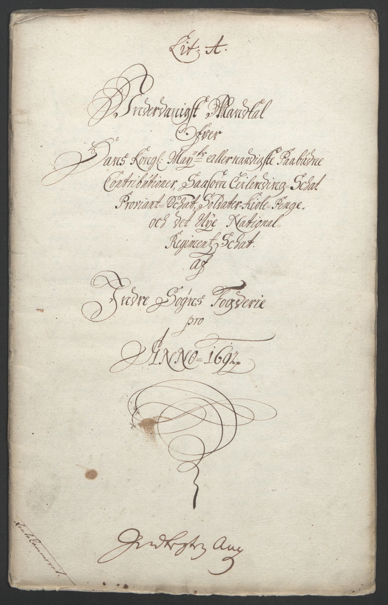Rentekammeret inntil 1814, Reviderte regnskaper, Fogderegnskap, AV/RA-EA-4092/R52/L3306: Fogderegnskap Sogn, 1691-1692, p. 114
