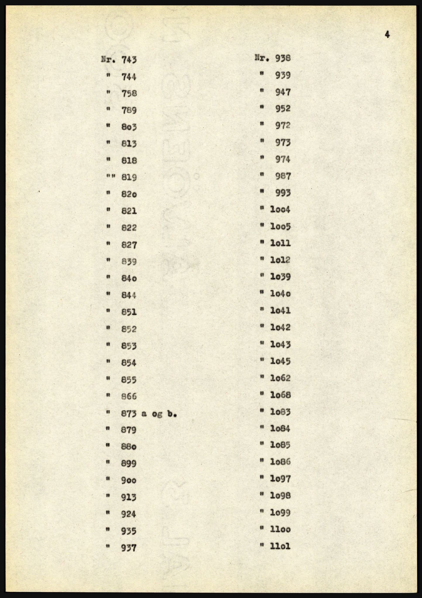 Riksarkivet, Seksjon for eldre arkiv og spesialsamlinger, AV/RA-EA-6797/H/Ha, 1953, p. 4