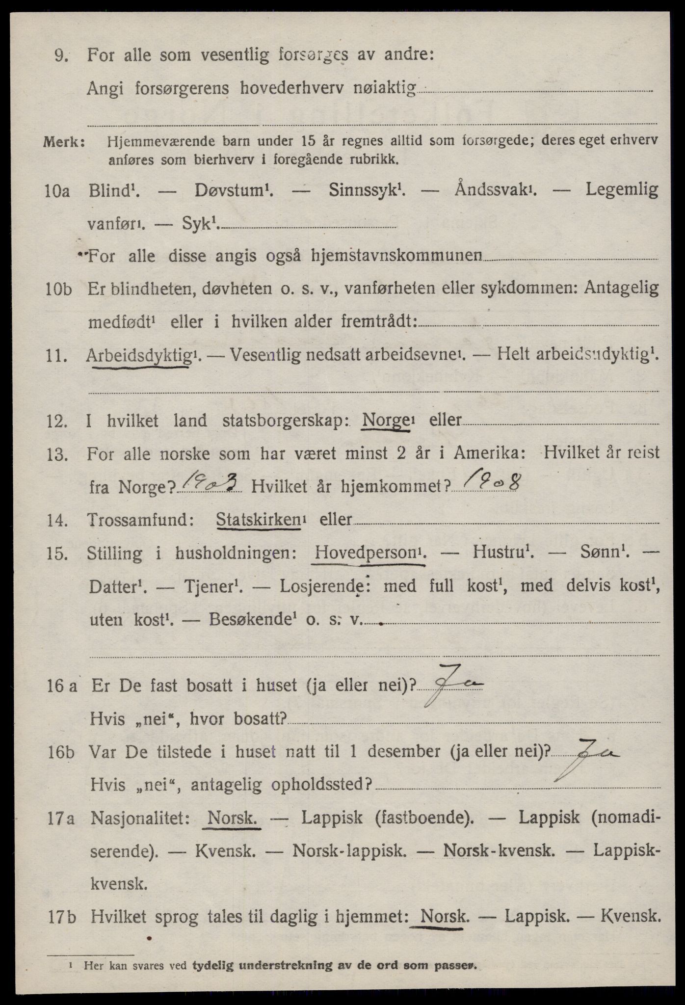 SAT, 1920 census for Rissa, 1920, p. 4320