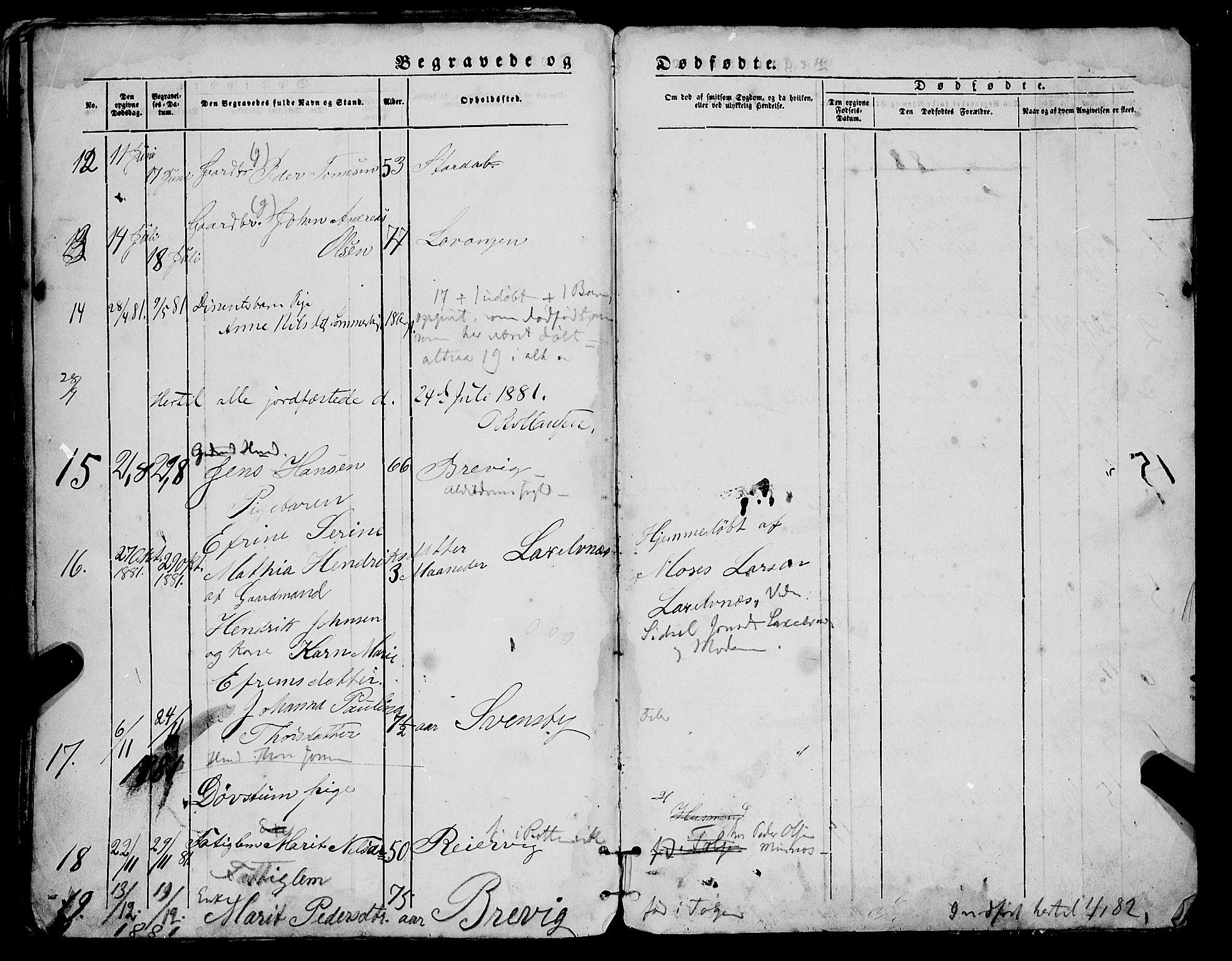 Lyngen sokneprestembete, AV/SATØ-S-1289/H/He/Heb/L0005klokker: Parish register (copy) no. 5, 1847-1882