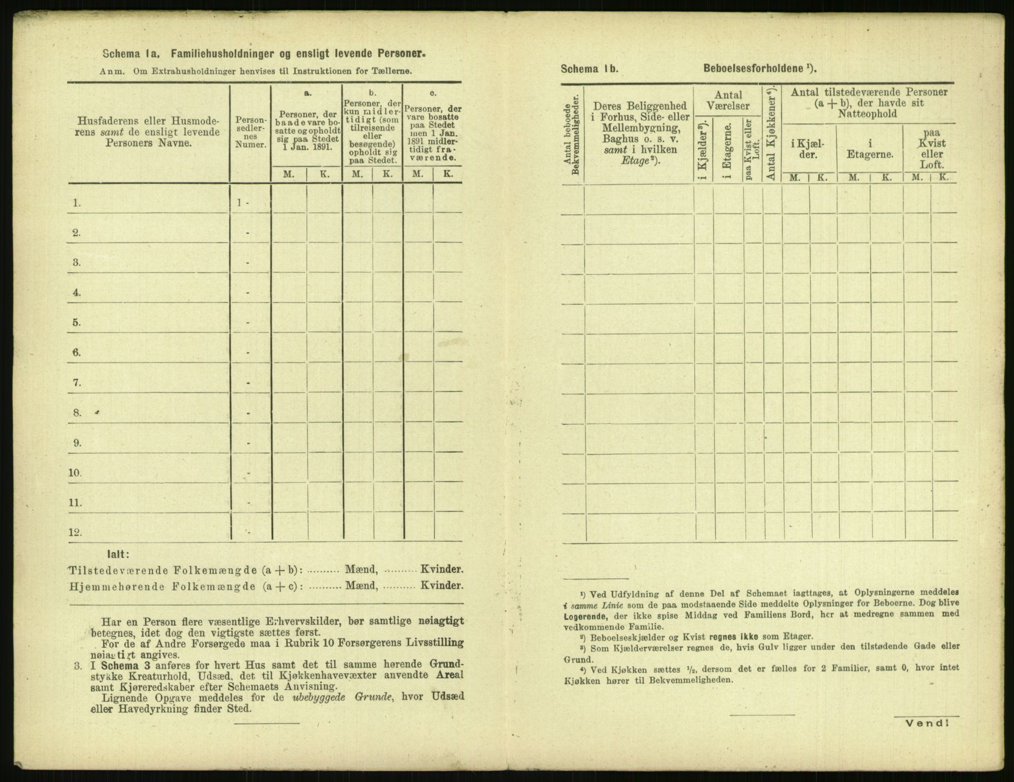 RA, 1891 census for 0806 Skien, 1891, p. 1121