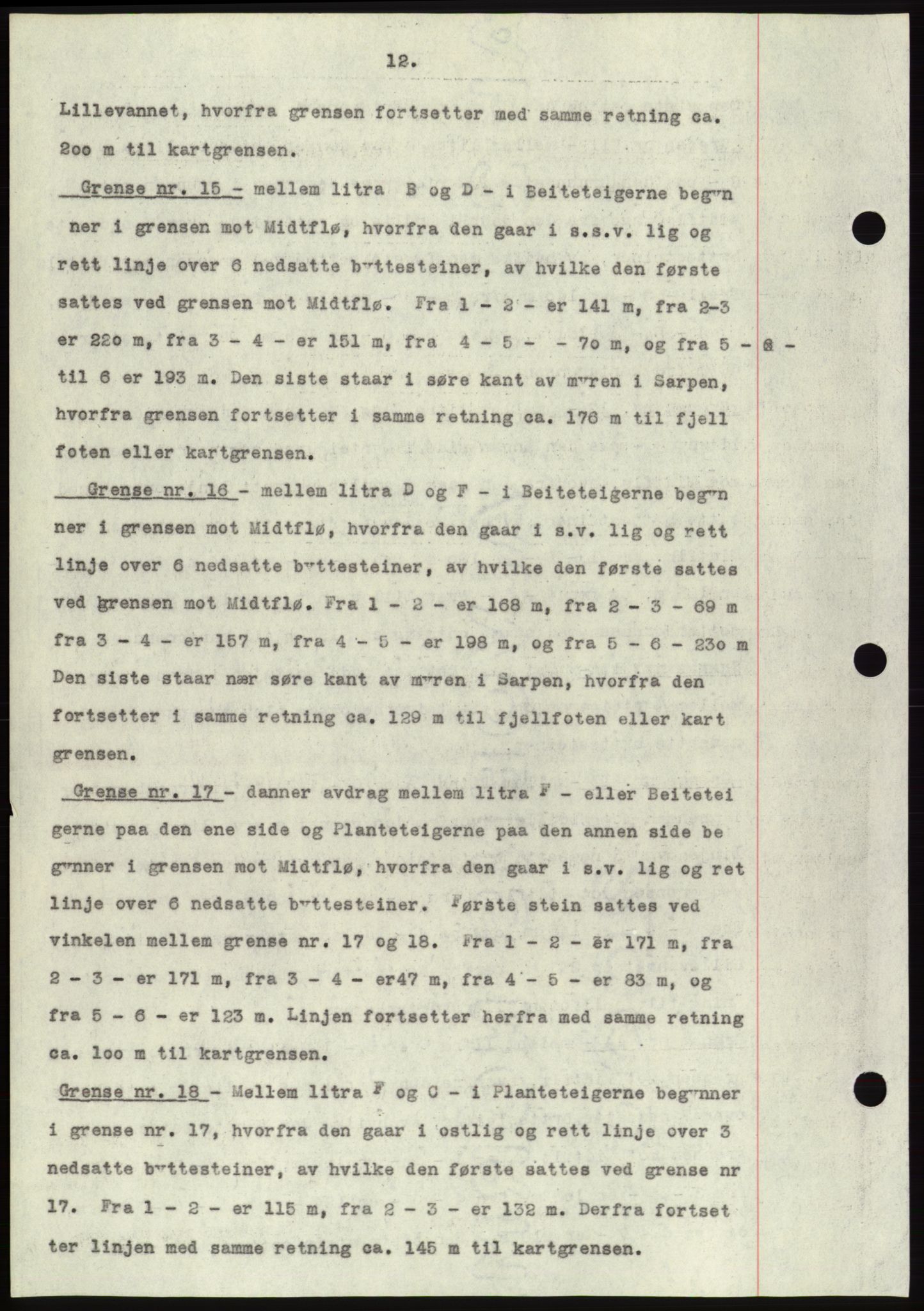 Søre Sunnmøre sorenskriveri, AV/SAT-A-4122/1/2/2C/L0077: Mortgage book no. 3A, 1945-1946, Diary no: : 827/1945