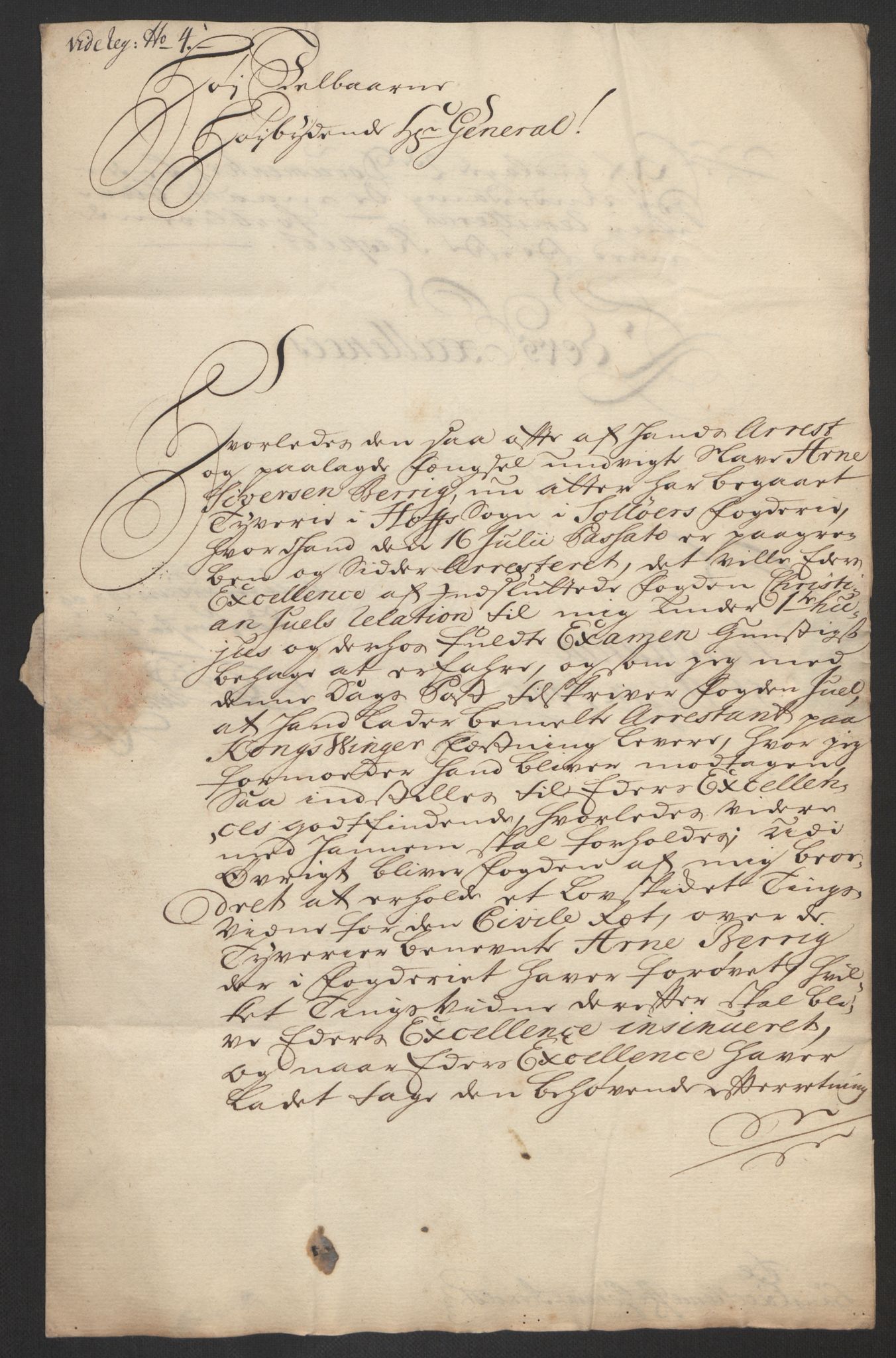 Kommanderende general (KG I) med Det norske krigsdirektorium, AV/RA-EA-5419/D/L0062: Stattholderens, stiftamtmenns og amtmenns brev, 1741-1745, p. 12