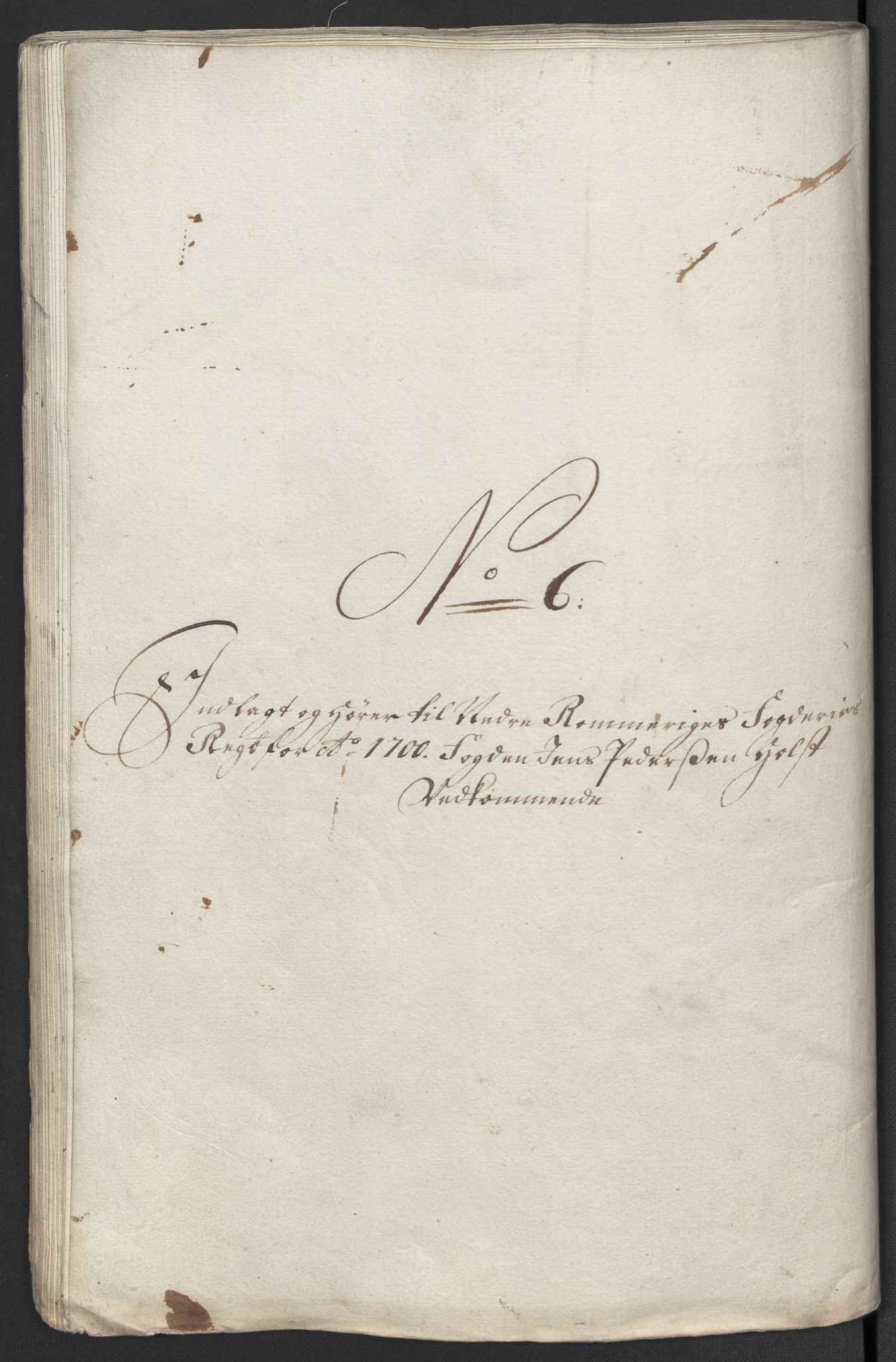 Rentekammeret inntil 1814, Reviderte regnskaper, Fogderegnskap, AV/RA-EA-4092/R11/L0583: Fogderegnskap Nedre Romerike, 1700, p. 195