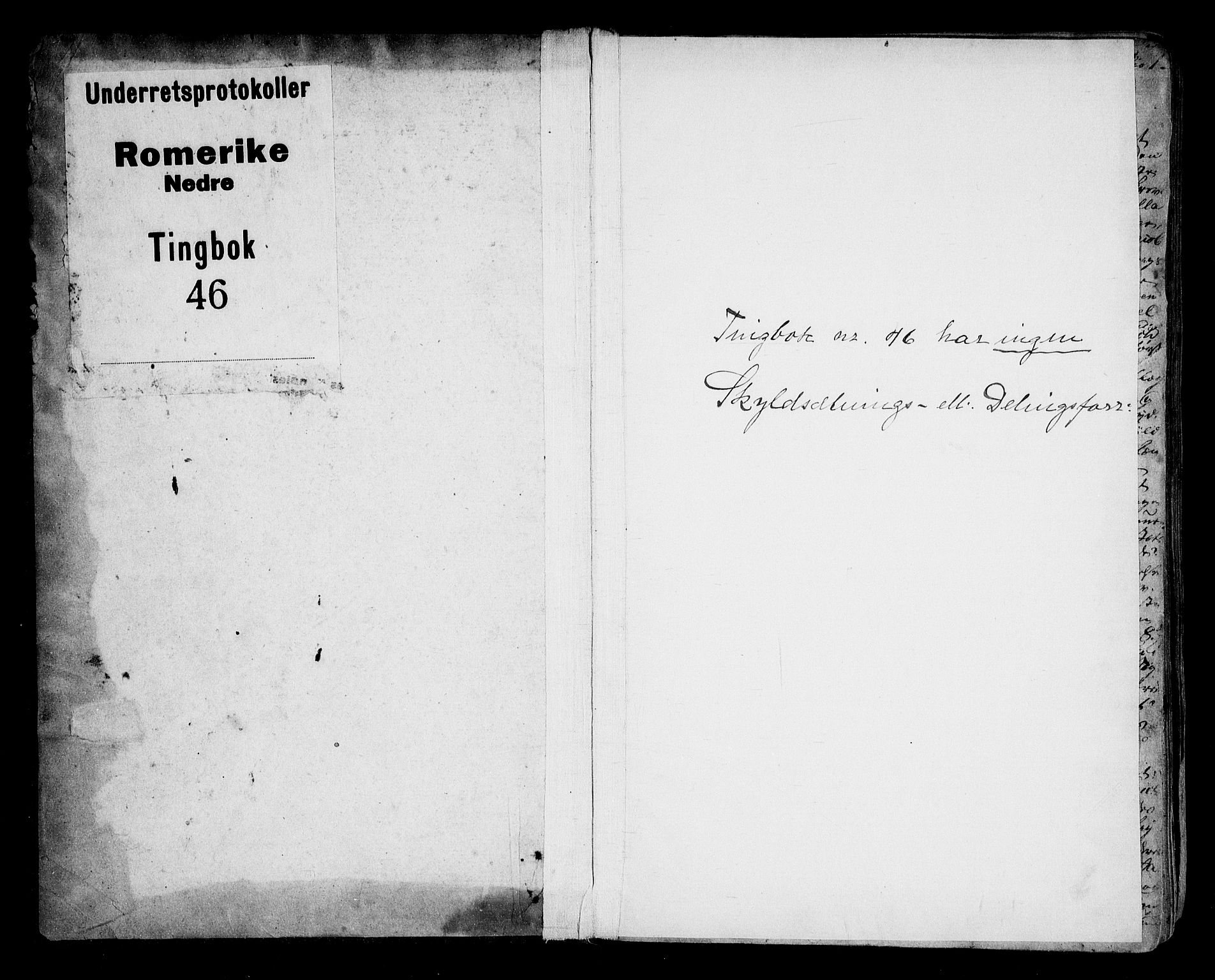 Nedre Romerike sorenskriveri, SAO/A-10469/F/Fb/L0046: Tingbok, 1794-1799