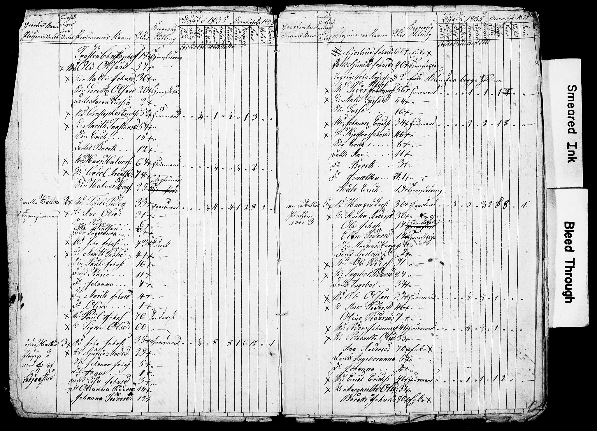 , Census 1835 for Skogn, 1835, p. 48