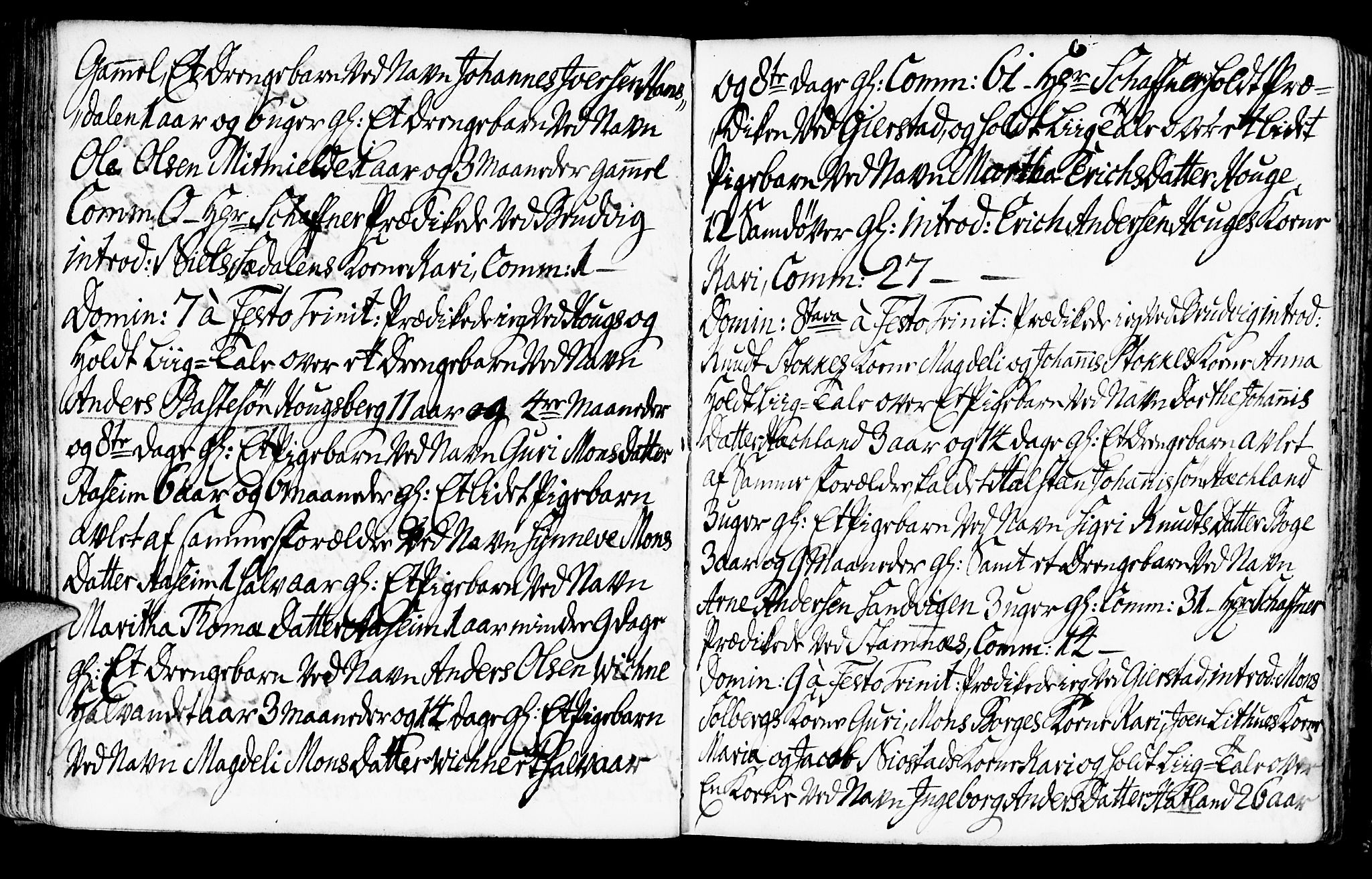 Haus sokneprestembete, AV/SAB-A-75601/H/Haa: Parish register (official) no. A 7, 1748-1766, p. 105