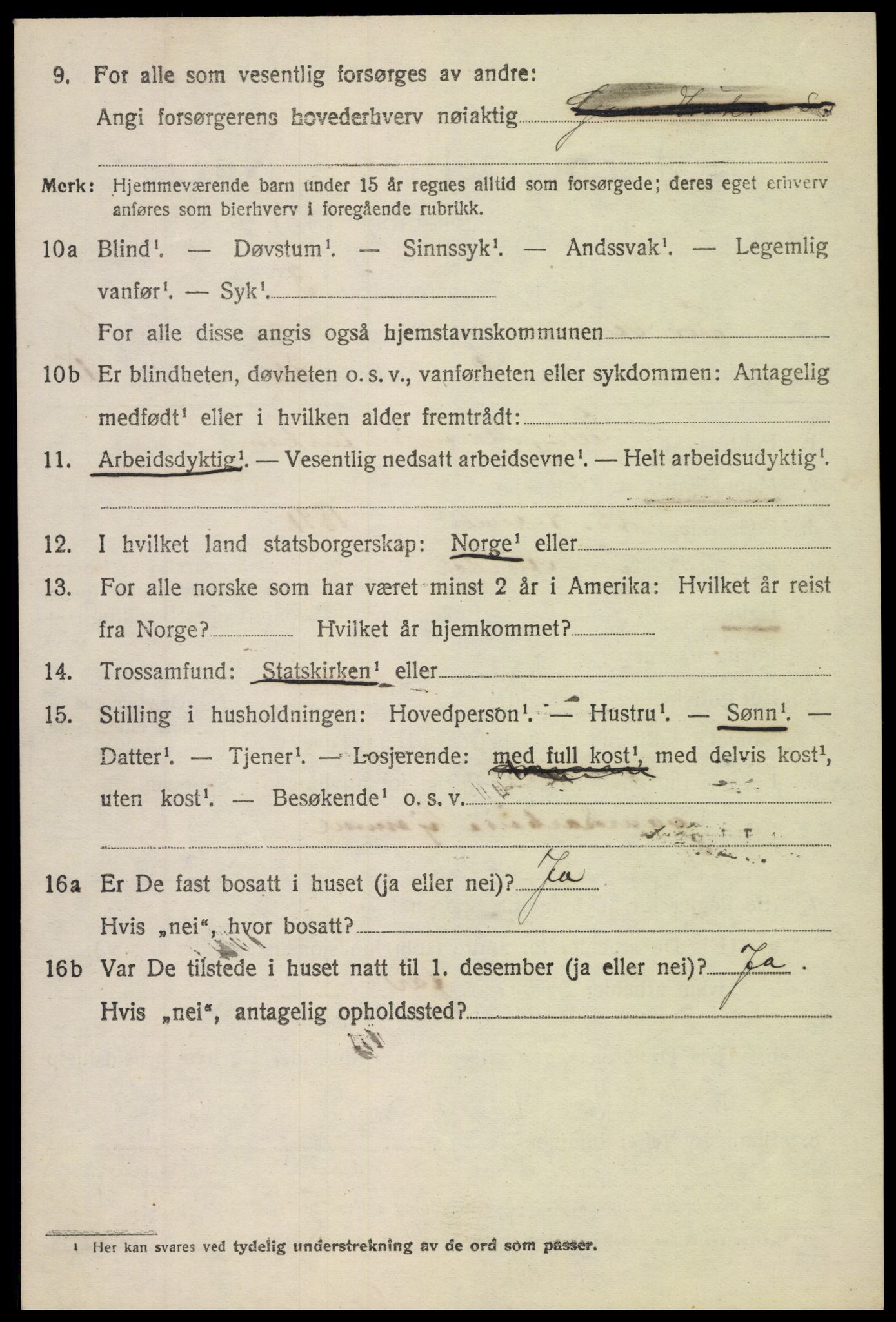 SAH, 1920 census for Sør-Aurdal, 1920, p. 2776