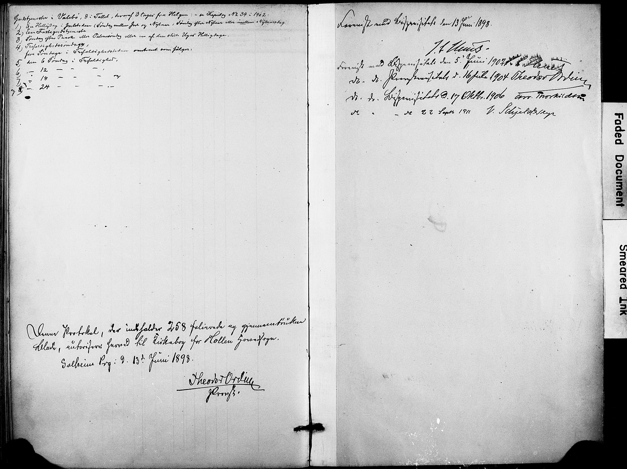 Holla kirkebøker, SAKO/A-272/F/Fa/L0010: Parish register (official) no. 10, 1897-1907