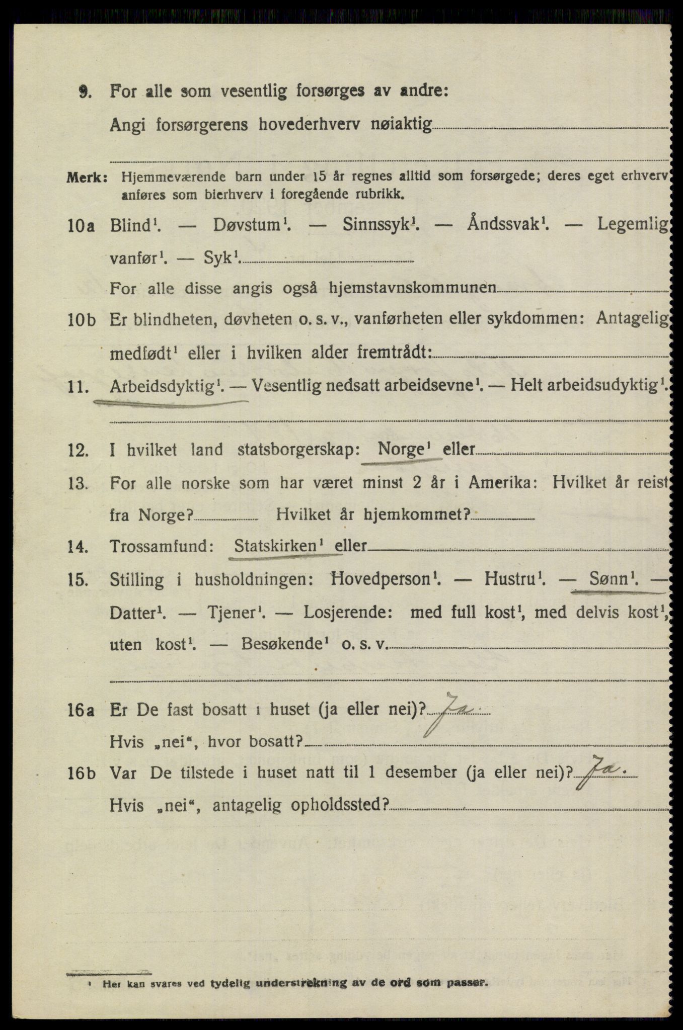 SAKO, 1920 census for Drangedal, 1920, p. 6782