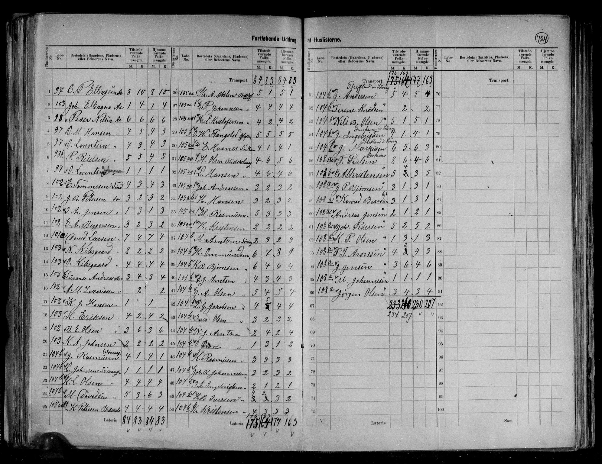 RA, 1891 census for 1859 Flakstad, 1891, p. 13