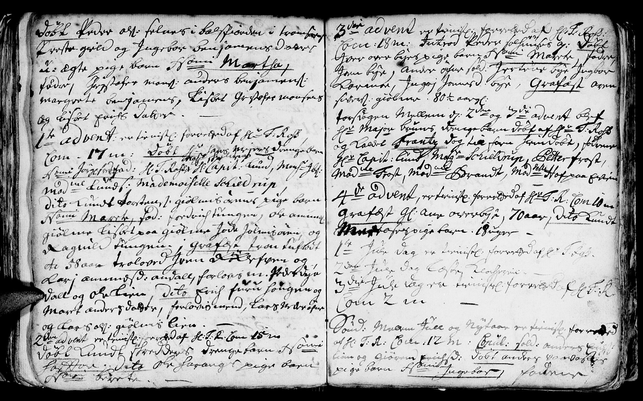 Ministerialprotokoller, klokkerbøker og fødselsregistre - Sør-Trøndelag, SAT/A-1456/668/L0812: Parish register (copy) no. 668C01, 1715-1742