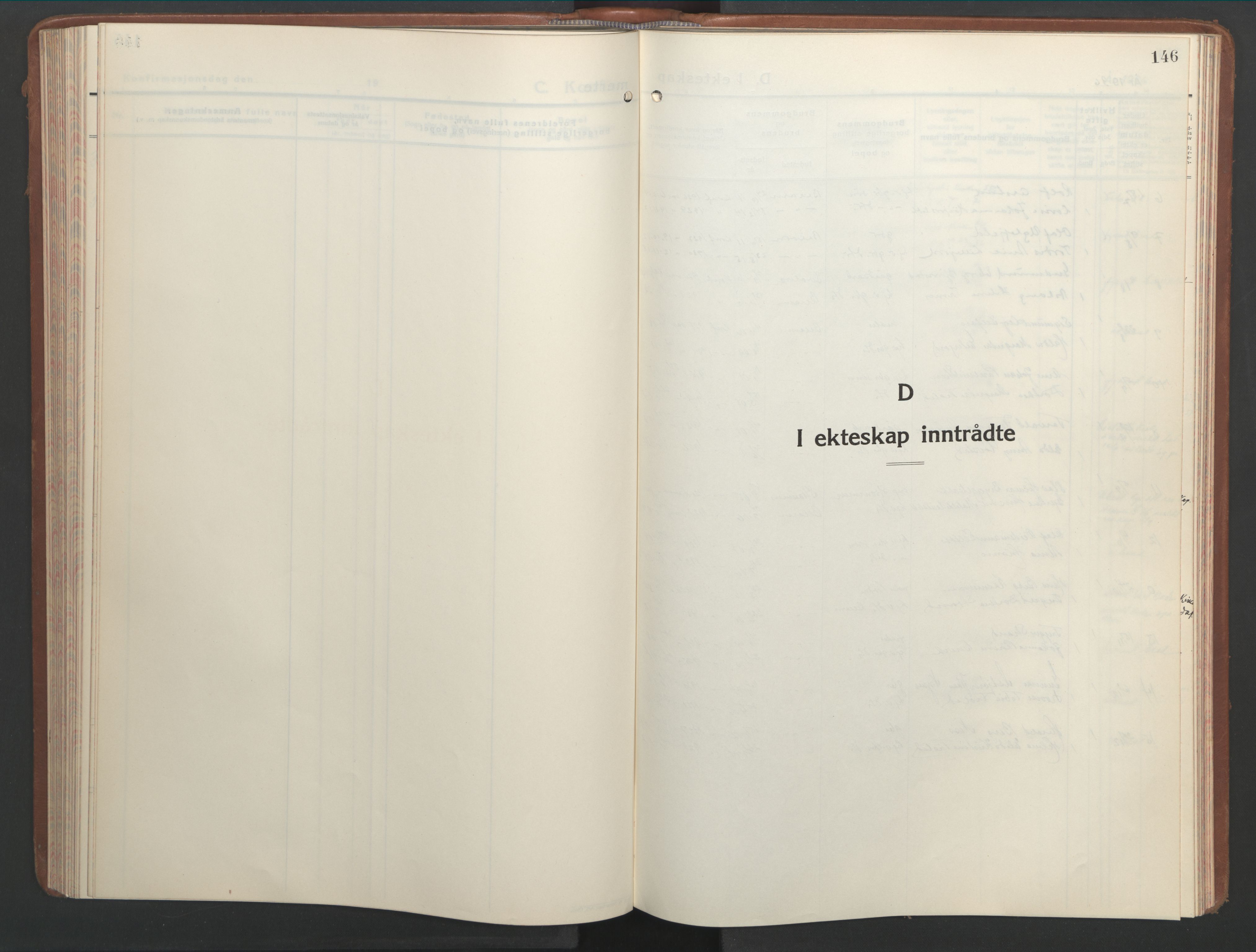 Ministerialprotokoller, klokkerbøker og fødselsregistre - Nordland, SAT/A-1459/846/L0657: Parish register (copy) no. 846C07, 1936-1952, p. 146