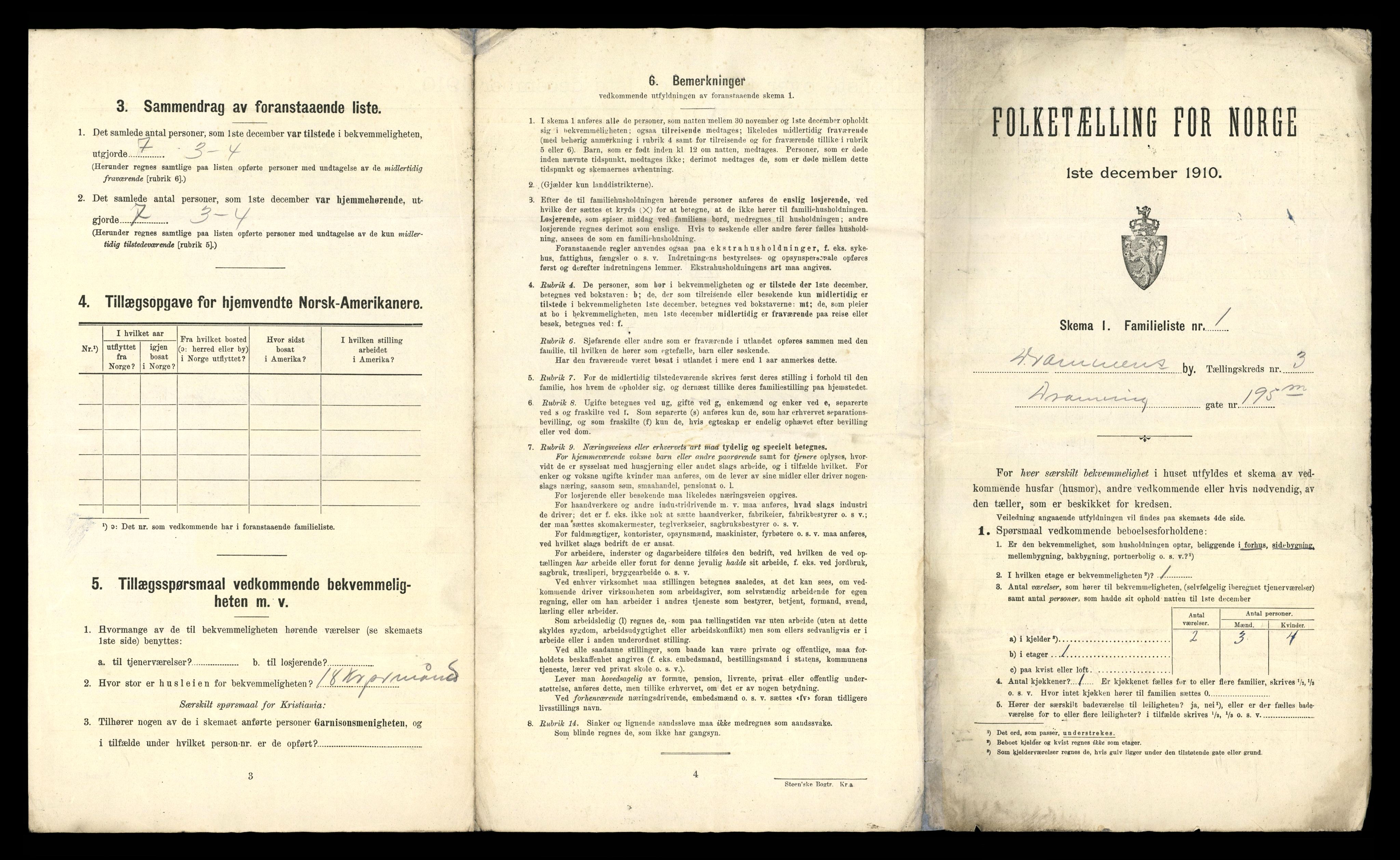 RA, 1910 census for Drammen, 1910, p. 1800