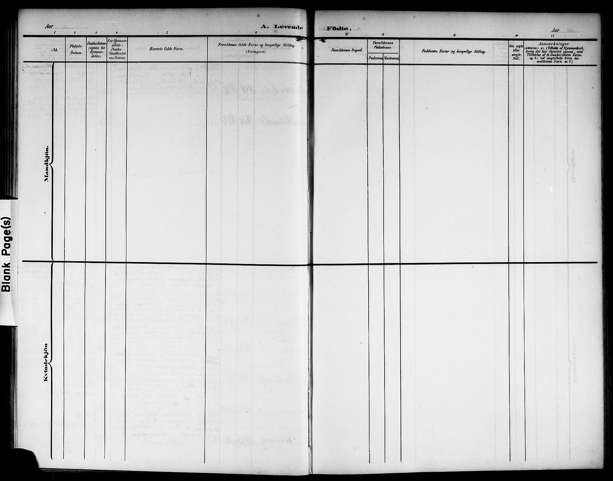 Sveio Sokneprestembete, AV/SAB-A-78501/H/Hab: Parish register (copy) no. C 4, 1903-1921