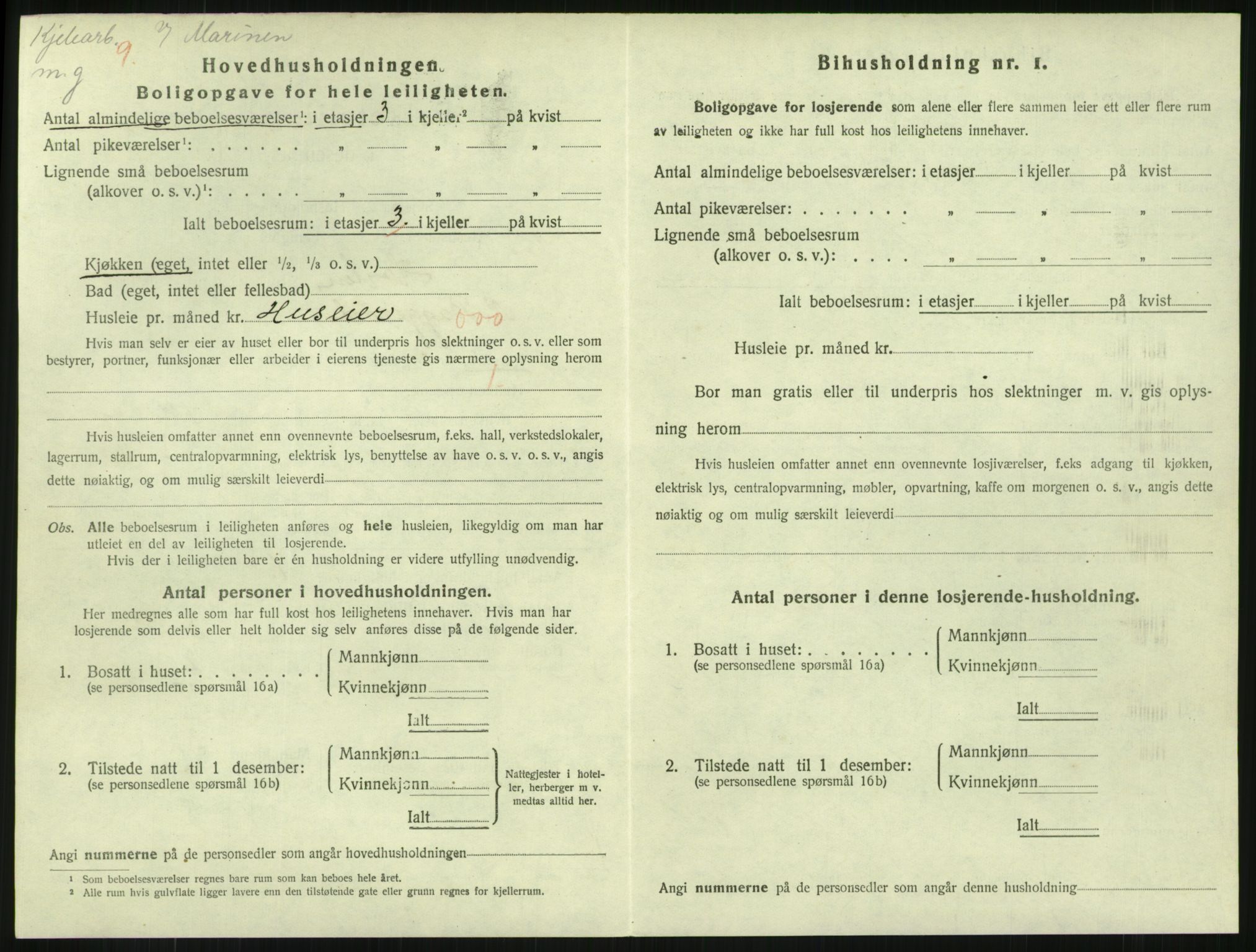 SAKO, 1920 census for Horten, 1920, p. 6128