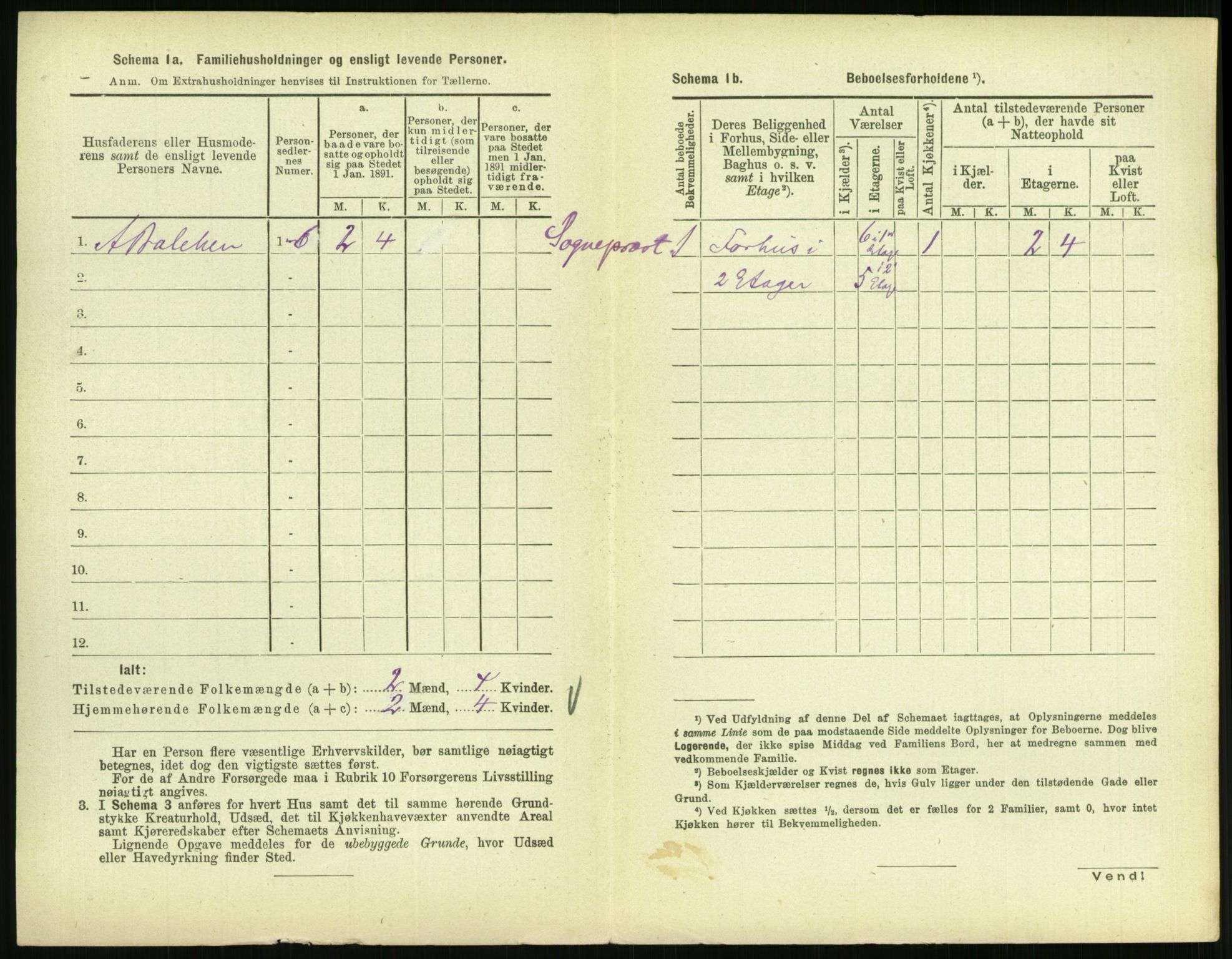 RA, 1891 census for 0707 Larvik, 1891, p. 1502