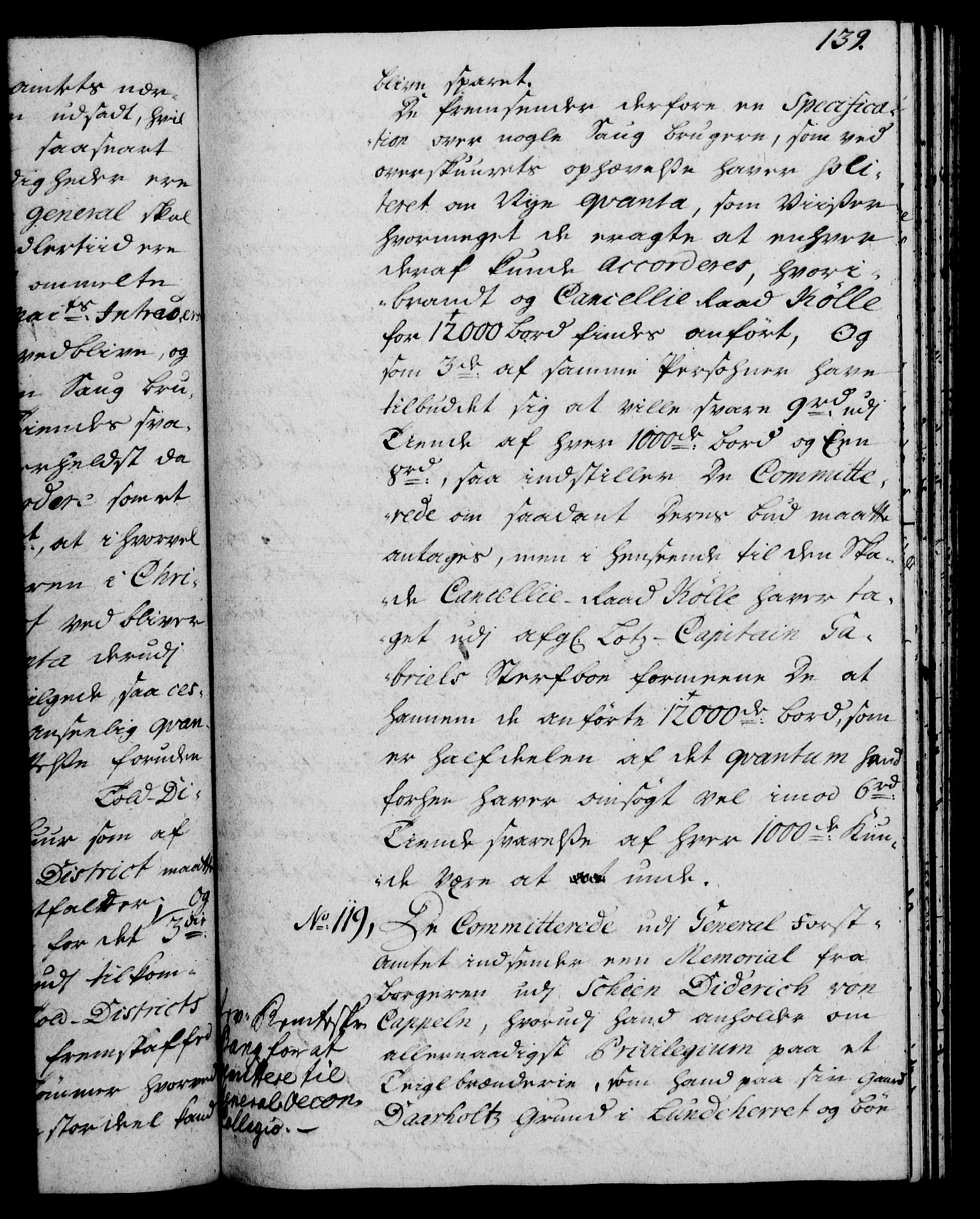 Rentekammeret, Kammerkanselliet, RA/EA-3111/G/Gh/Gha/L0023: Norsk ekstraktmemorialprotokoll (merket RK 53.68), 1741-1742, p. 139