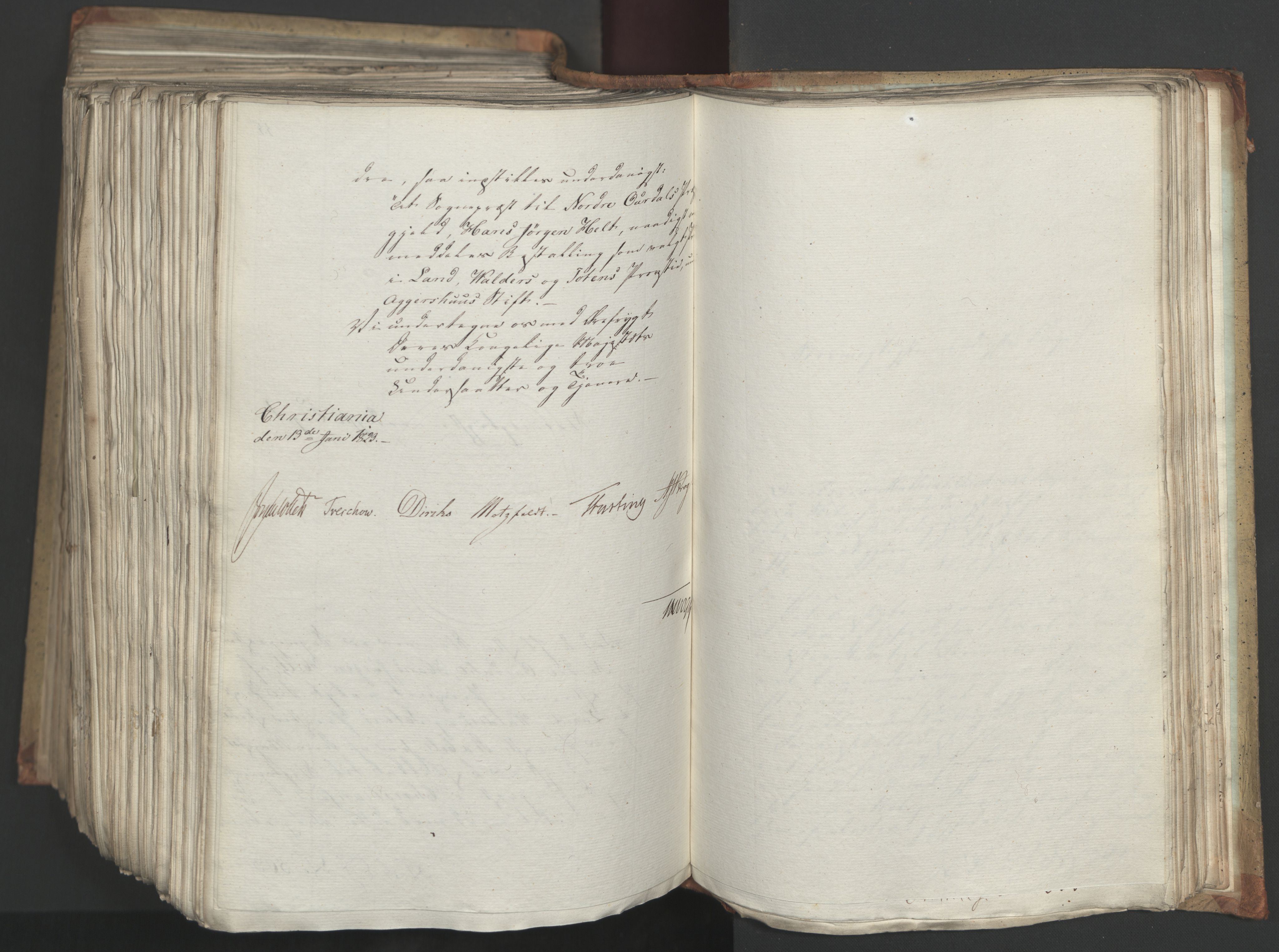 Statsrådsavdelingen i Stockholm, AV/RA-S-1003/D/Da/L0034: Regjeringsinnstillinger nr. 275-540, 1823, p. 617