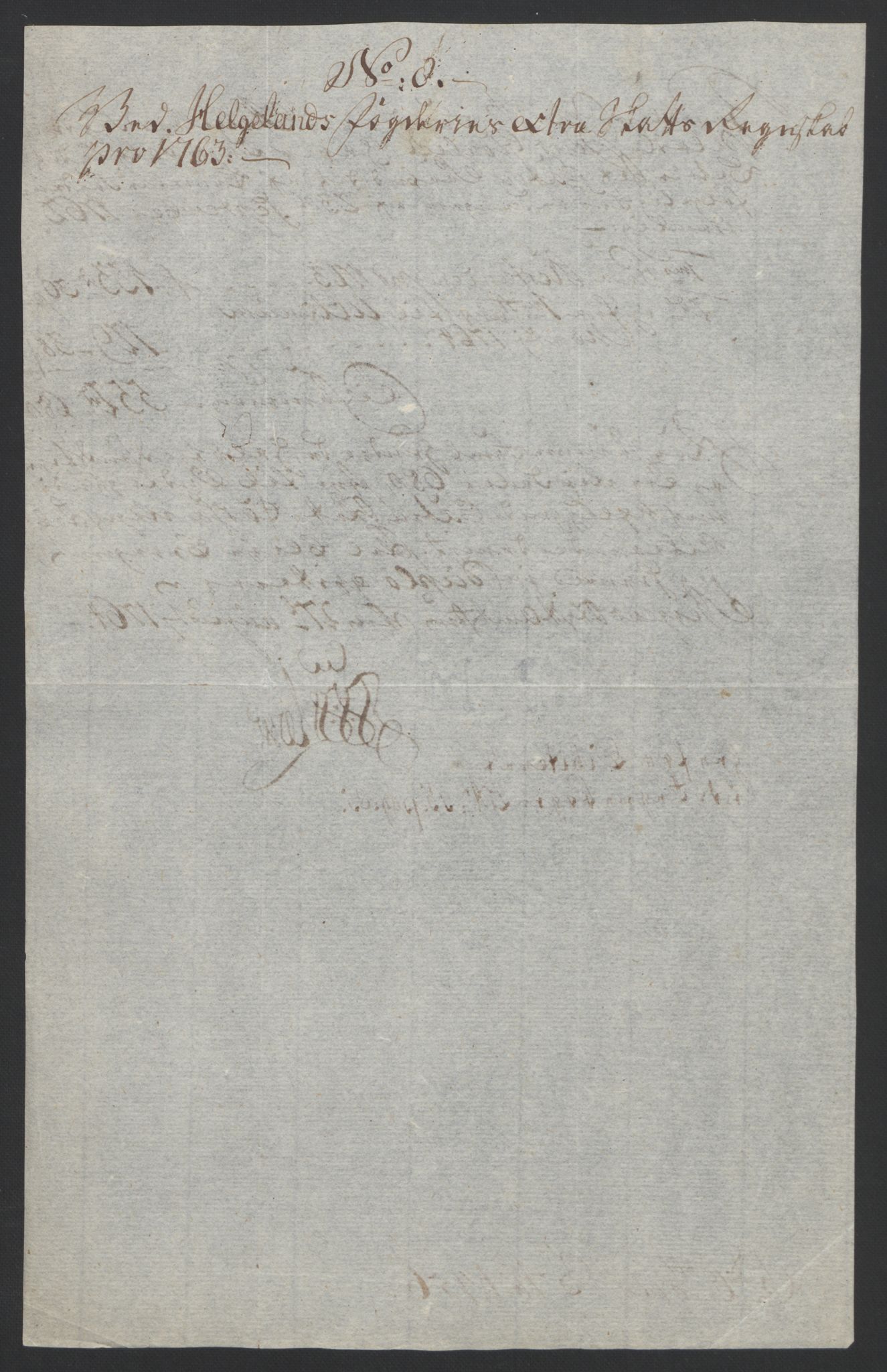 Rentekammeret inntil 1814, Reviderte regnskaper, Fogderegnskap, AV/RA-EA-4092/R65/L4573: Ekstraskatten Helgeland, 1762-1772, p. 45