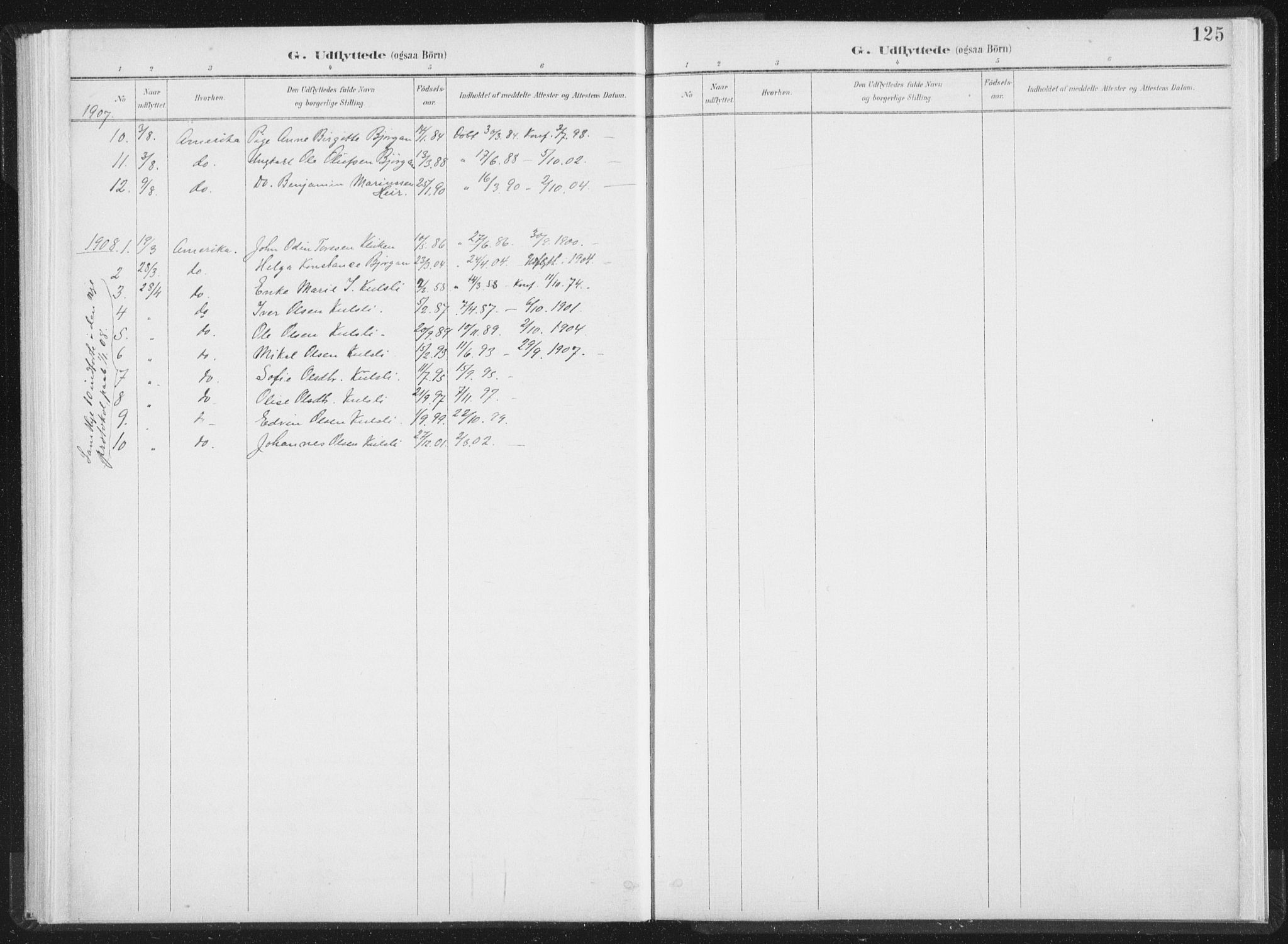 Ministerialprotokoller, klokkerbøker og fødselsregistre - Nord-Trøndelag, AV/SAT-A-1458/724/L0263: Parish register (official) no. 724A01, 1891-1907, p. 125