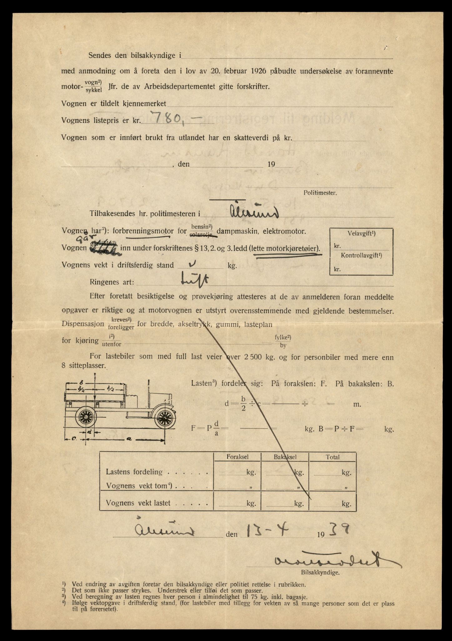 Møre og Romsdal vegkontor - Ålesund trafikkstasjon, AV/SAT-A-4099/F/Fe/L0029: Registreringskort for kjøretøy T 11430 - T 11619, 1927-1998, p. 1123