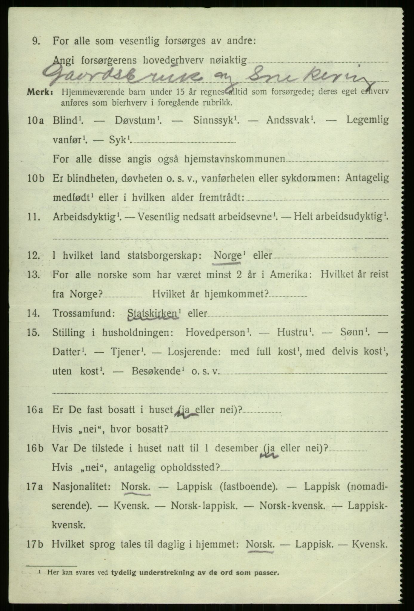 SATØ, 1920 census for Bjarkøy, 1920, p. 4682