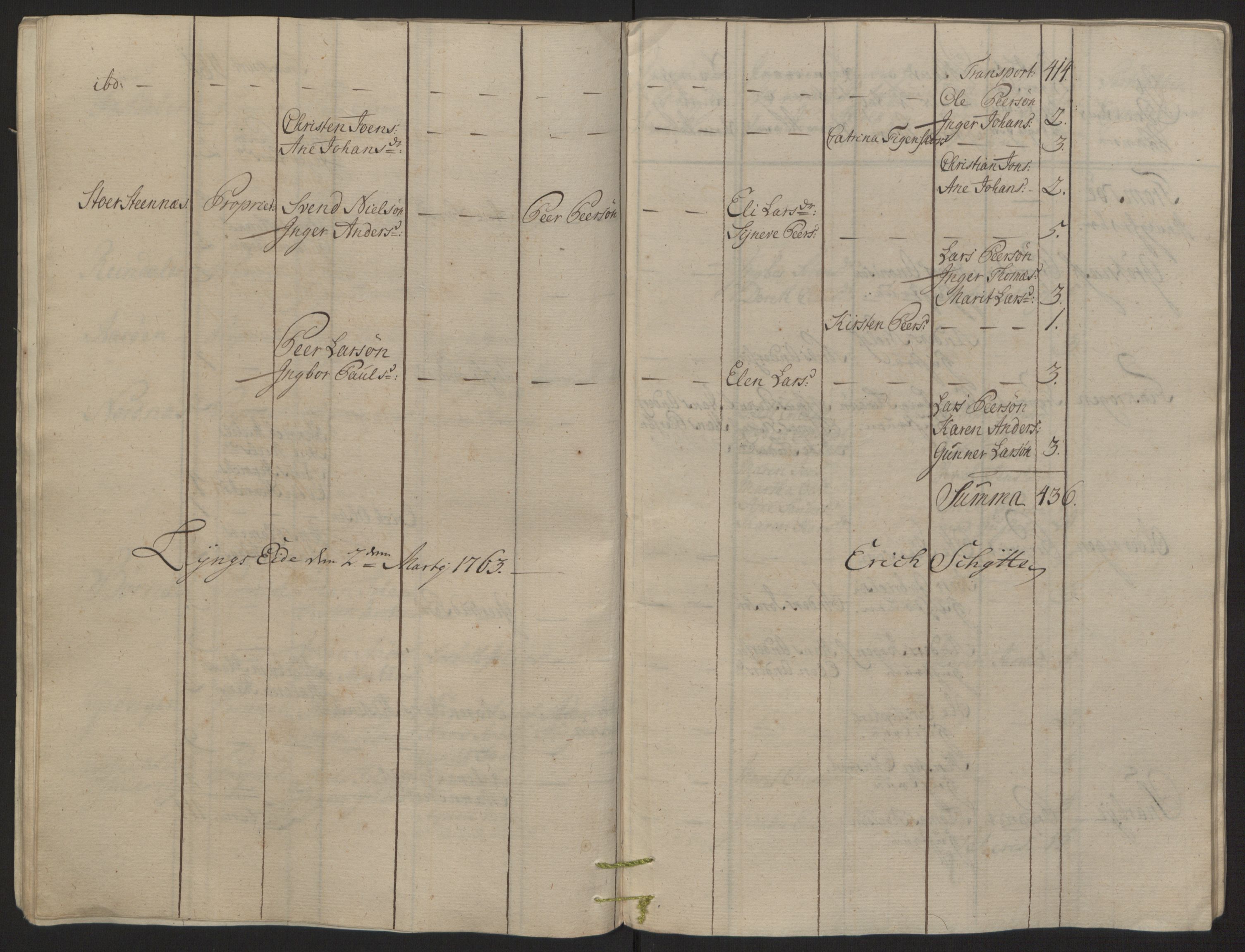 Rentekammeret inntil 1814, Reviderte regnskaper, Fogderegnskap, RA/EA-4092/R68/L4845: Ekstraskatten Senja og Troms, 1762-1765, p. 146