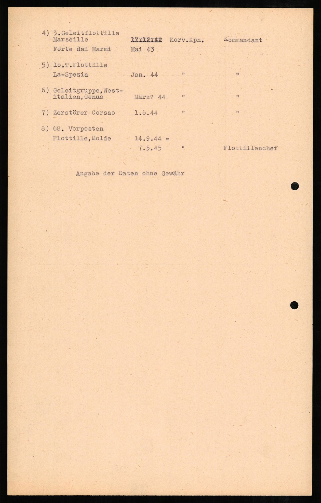 Forsvaret, Forsvarets overkommando II, AV/RA-RAFA-3915/D/Db/L0007: CI Questionaires. Tyske okkupasjonsstyrker i Norge. Tyskere., 1945-1946, p. 127