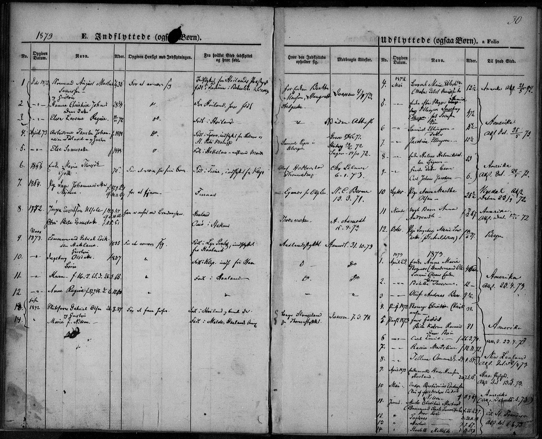Domkirken sokneprestkontor, SAST/A-101812/001/30/30BA/L0021: Parish register (official) no. A 20, 1860-1877, p. 30