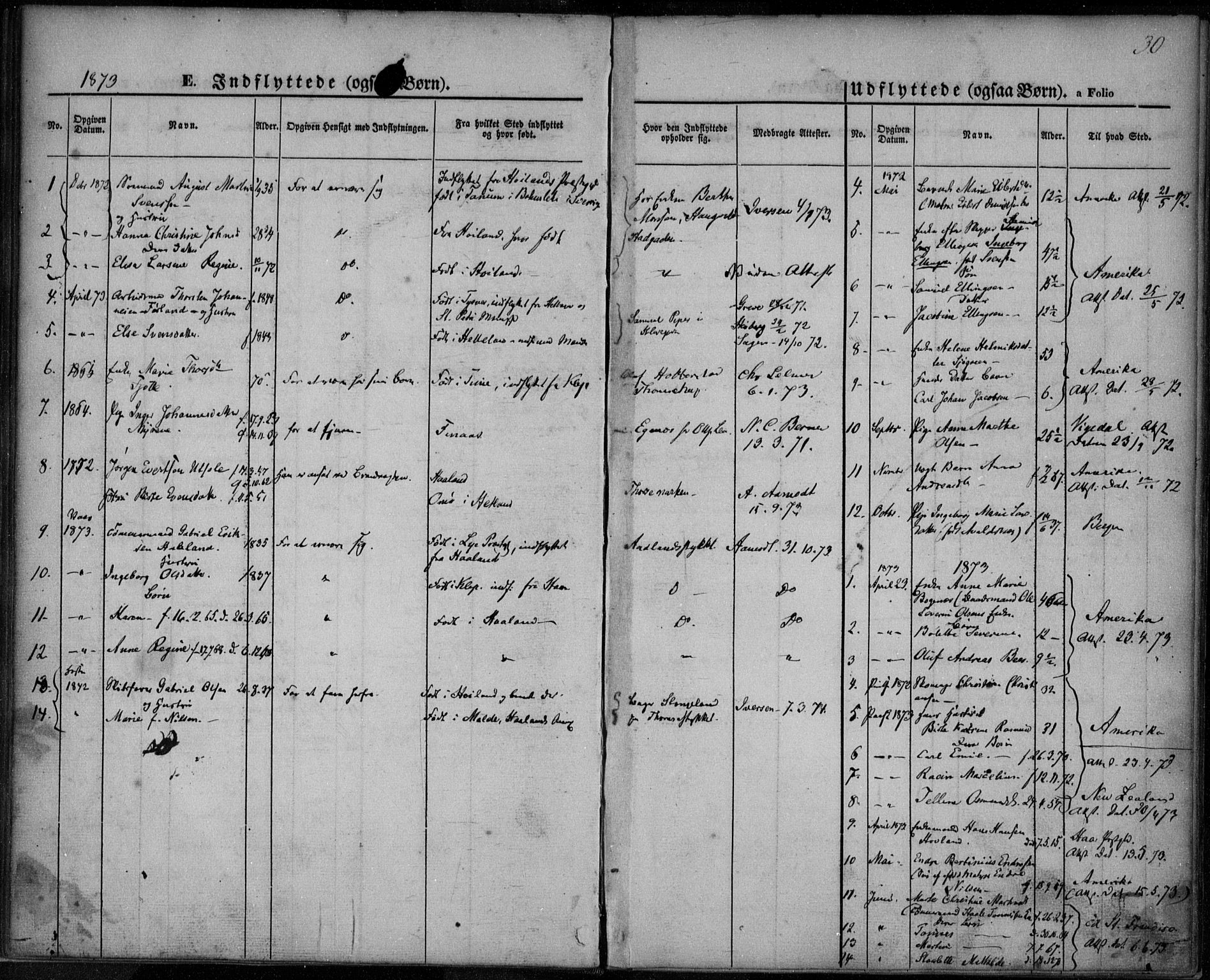 Domkirken sokneprestkontor, AV/SAST-A-101812/001/30/30BA/L0021: Parish register (official) no. A 20, 1860-1877, p. 30