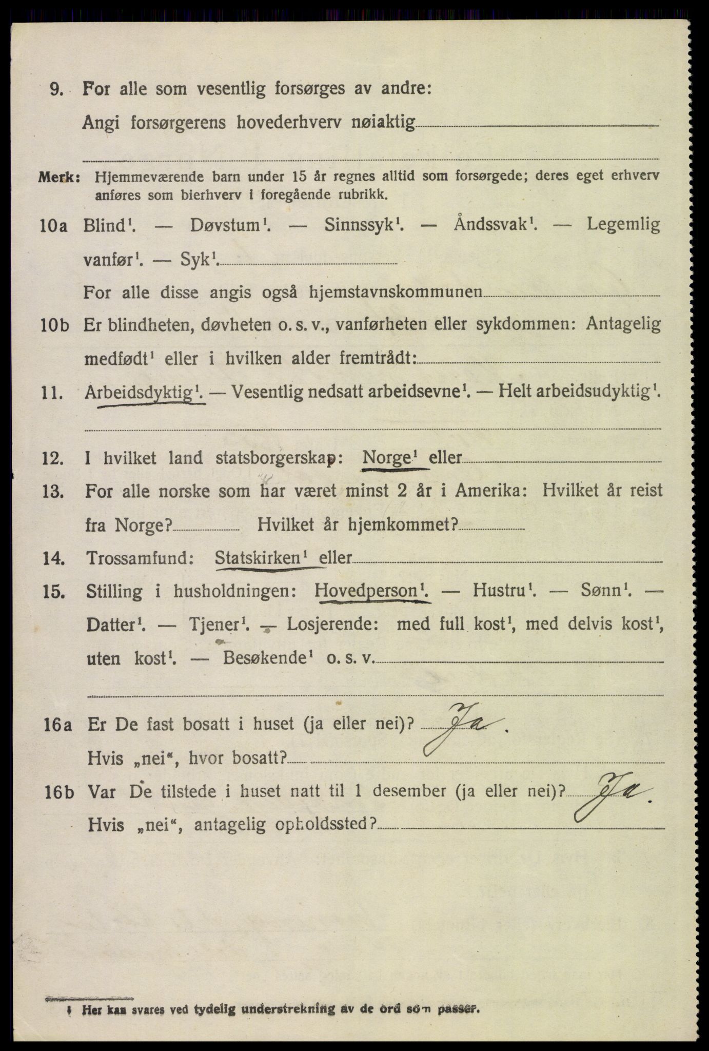 SAH, 1920 census for Øvre Rendal, 1920, p. 3244