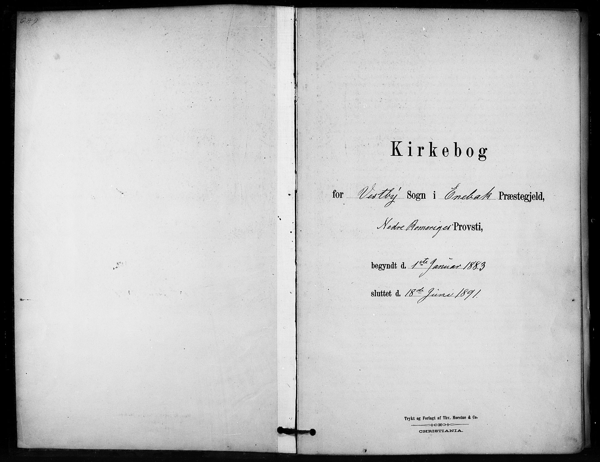 Enebakk prestekontor Kirkebøker, SAO/A-10171c/F/Fb/L0001: Parish register (official) no. II 1, 1877-1902
