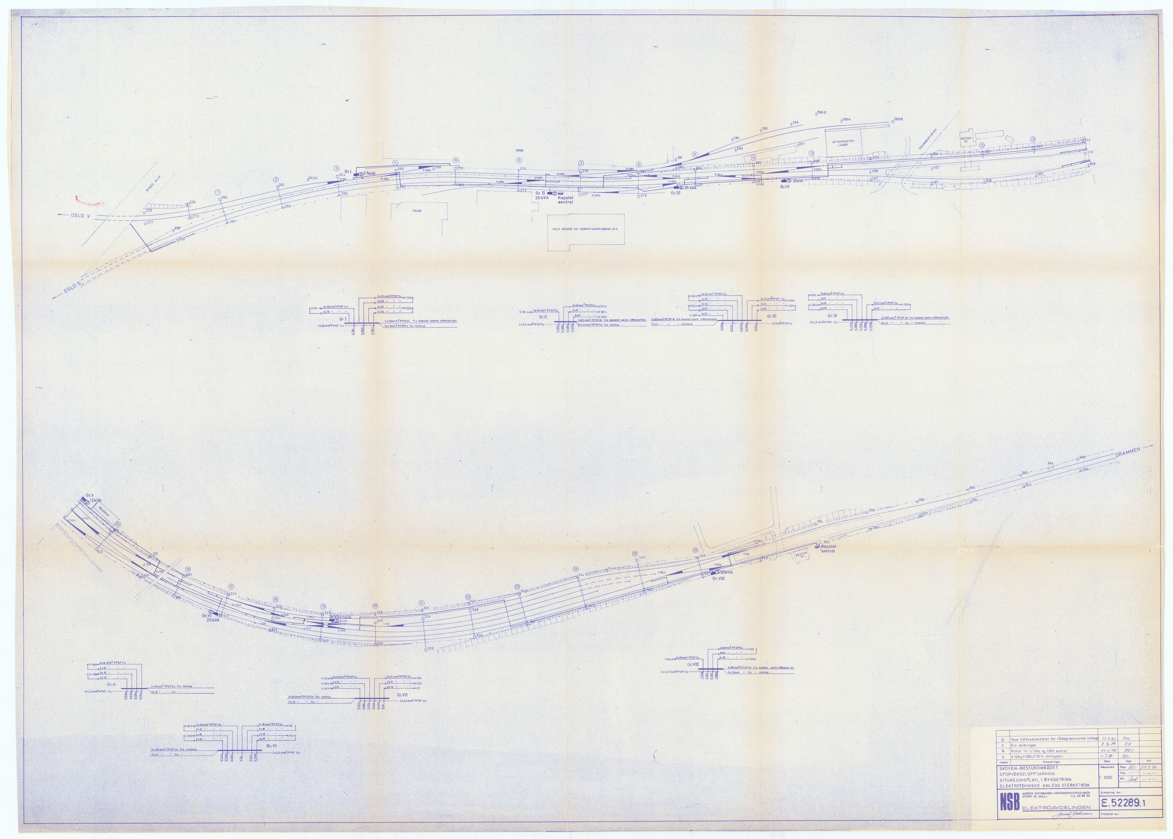 Norges statsbaner, Hovedadministrasjonen, Plankontoret for Oslo S, AV/RA-S-5410/D/L0167: Driftsbanegården. Øvrige driftsbanegårder, 1975-1987, p. 5