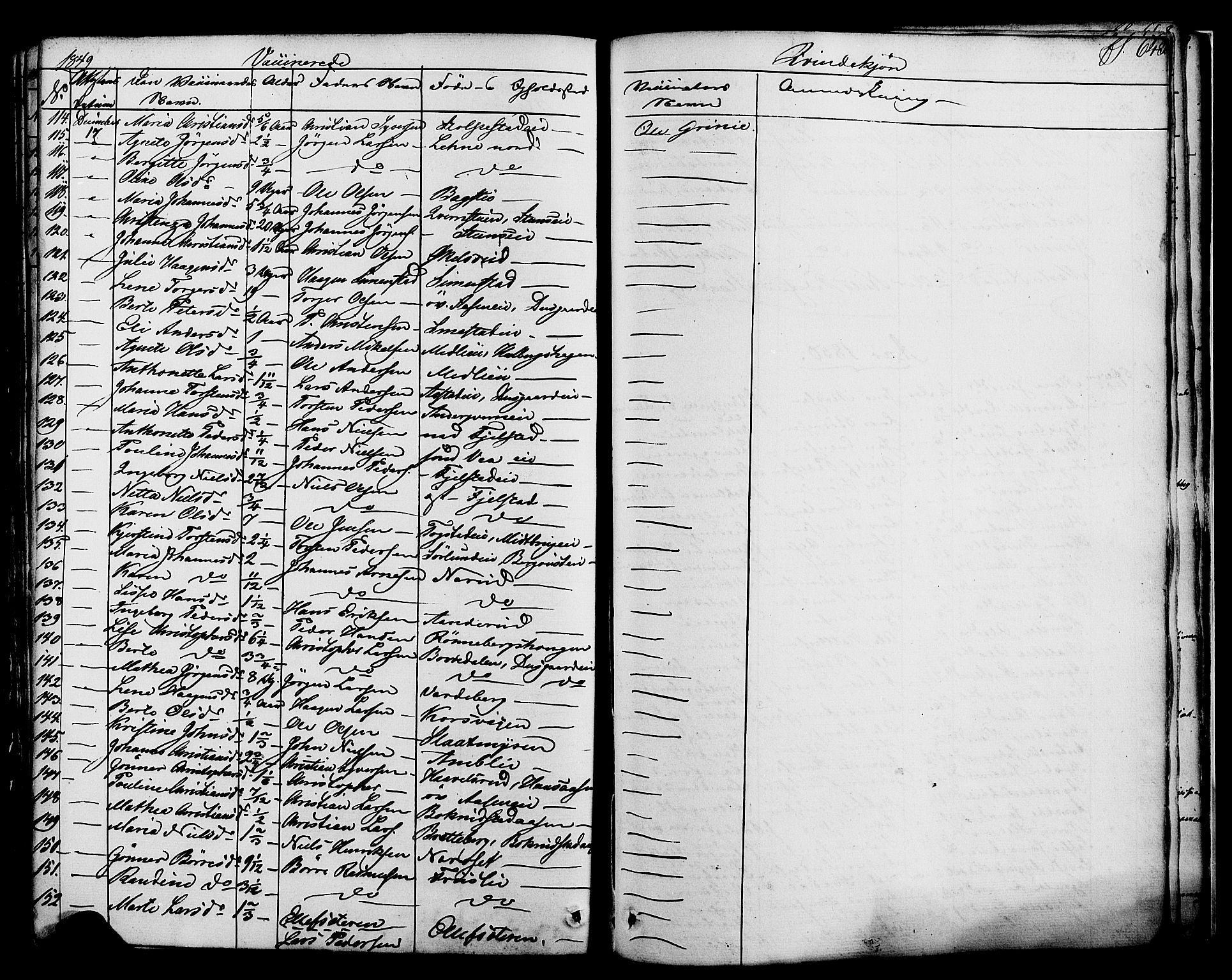 Ringsaker prestekontor, SAH/PREST-014/K/Ka/L0008: Parish register (official) no. 8, 1837-1850, p. 643