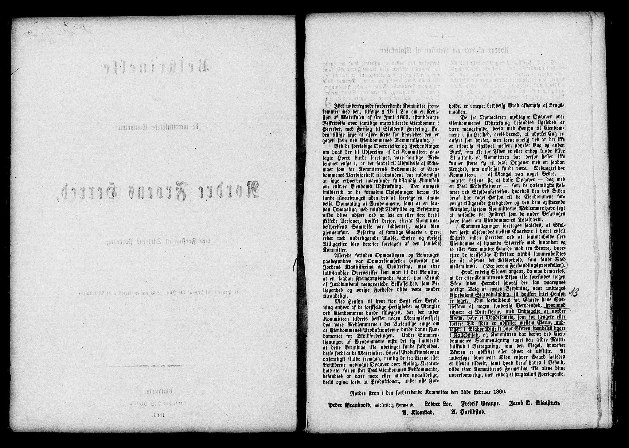 Matrikkelrevisjonen av 1863, AV/RA-S-1530/F/Fe/L0072: Nordre Fron, 1863