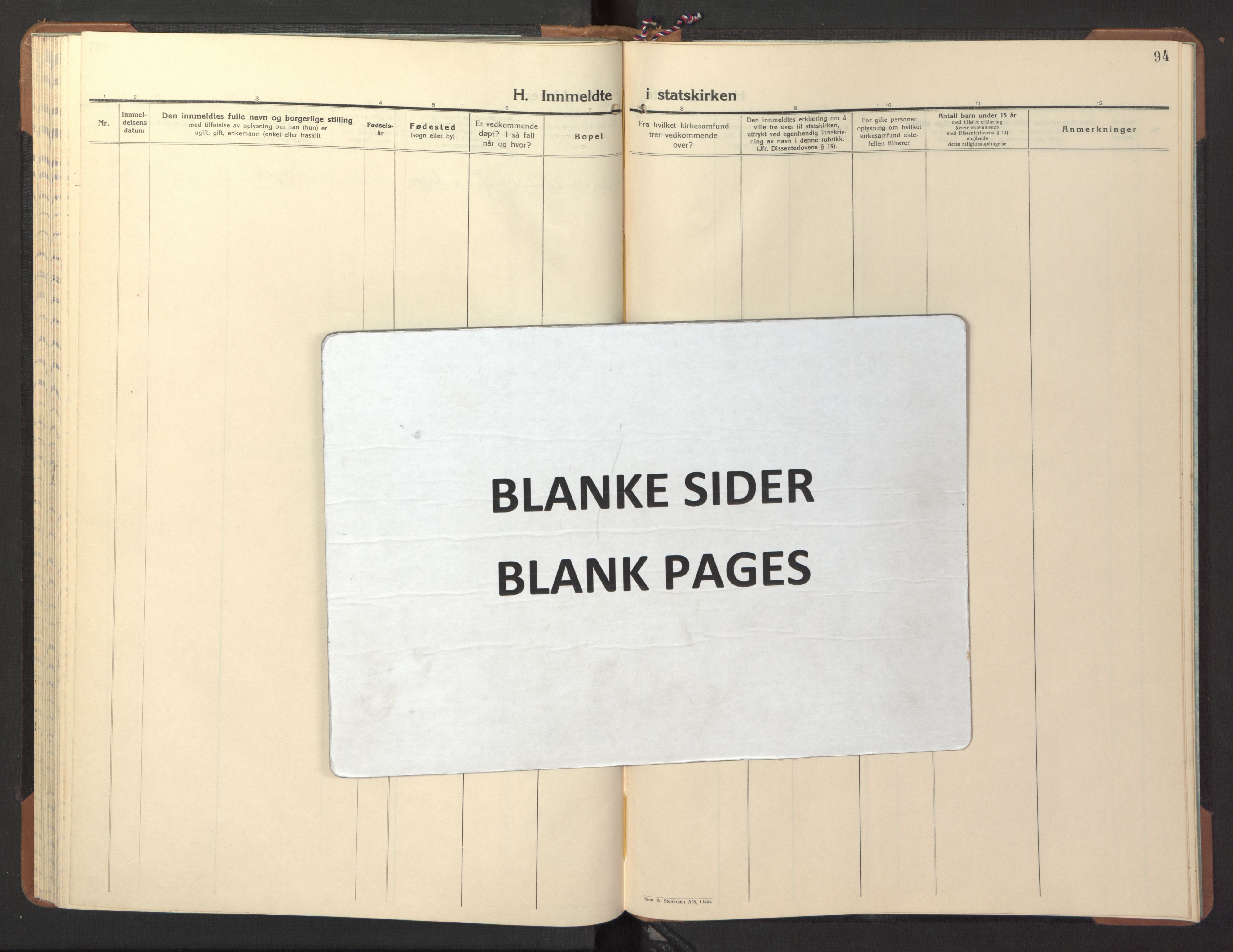 Ministerialprotokoller, klokkerbøker og fødselsregistre - Nord-Trøndelag, SAT/A-1458/746/L0456: Parish register (copy) no. 746C02, 1936-1948, p. 94