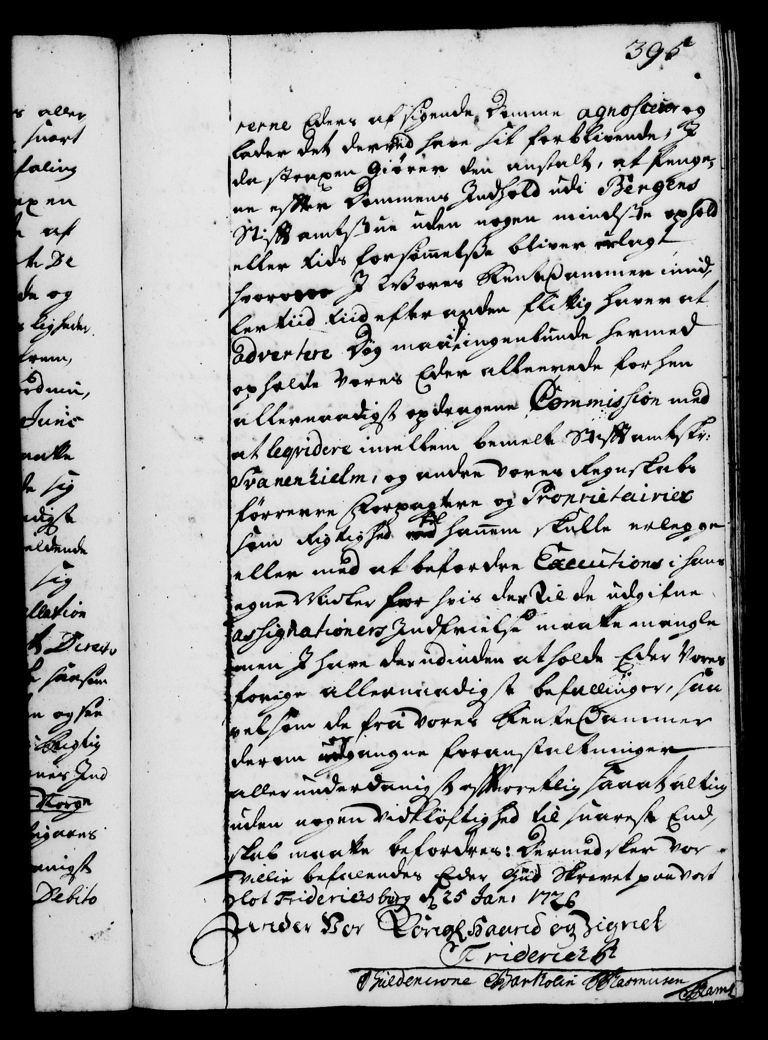 Rentekammeret, Kammerkanselliet, AV/RA-EA-3111/G/Gg/Gga/L0002: Norsk ekspedisjonsprotokoll med register (merket RK 53.2), 1723-1727, p. 395