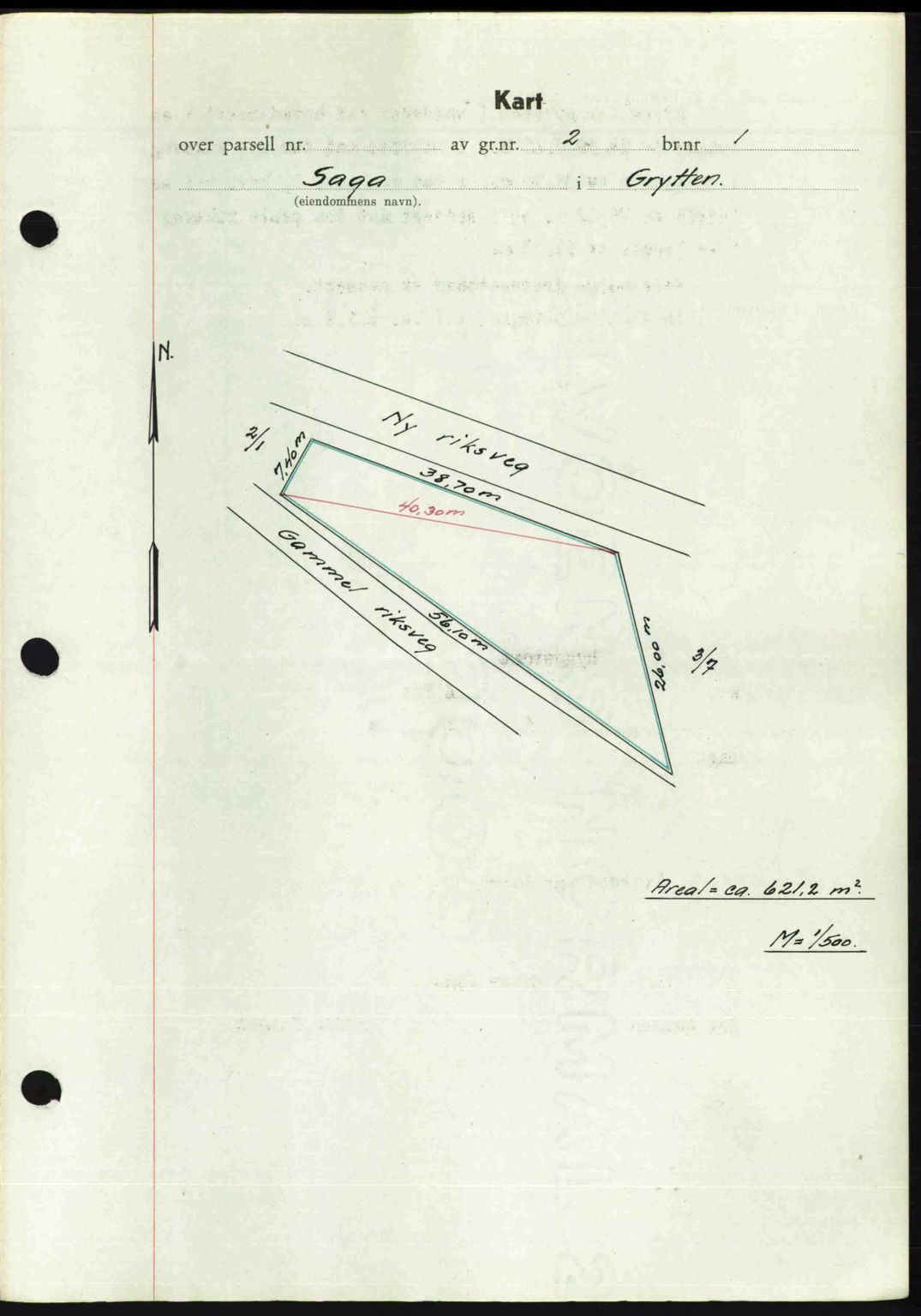 Romsdal sorenskriveri, AV/SAT-A-4149/1/2/2C: Mortgage book no. A21, 1946-1946, Diary no: : 2847/1946