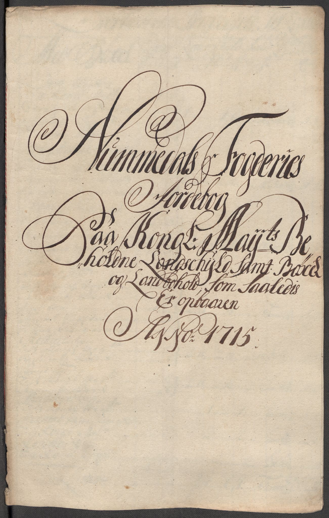 Rentekammeret inntil 1814, Reviderte regnskaper, Fogderegnskap, RA/EA-4092/R64/L4436: Fogderegnskap Namdal, 1715, p. 152