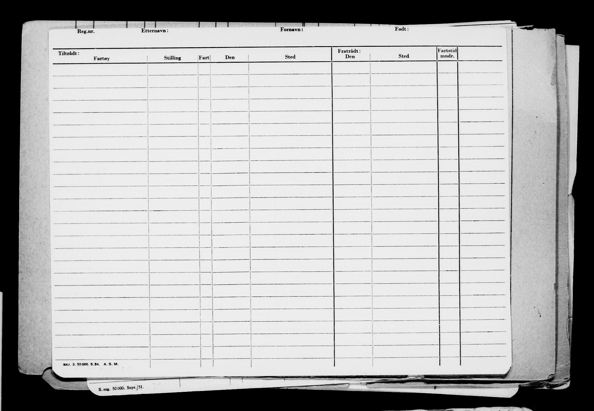 Direktoratet for sjømenn, AV/RA-S-3545/G/Gb/L0094: Hovedkort, 1911, p. 28
