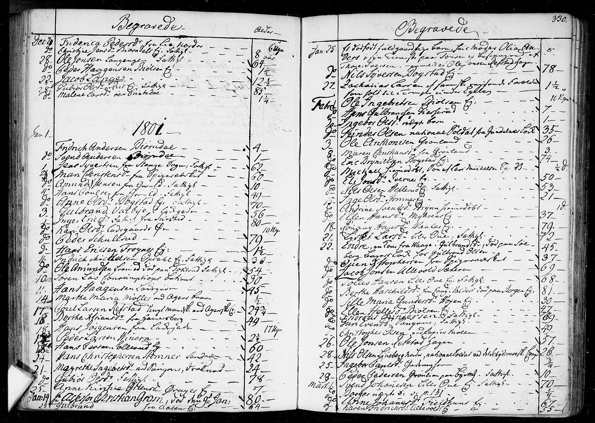 Aker prestekontor kirkebøker, SAO/A-10861/F/L0010: Parish register (official) no. 10, 1786-1809, p. 330