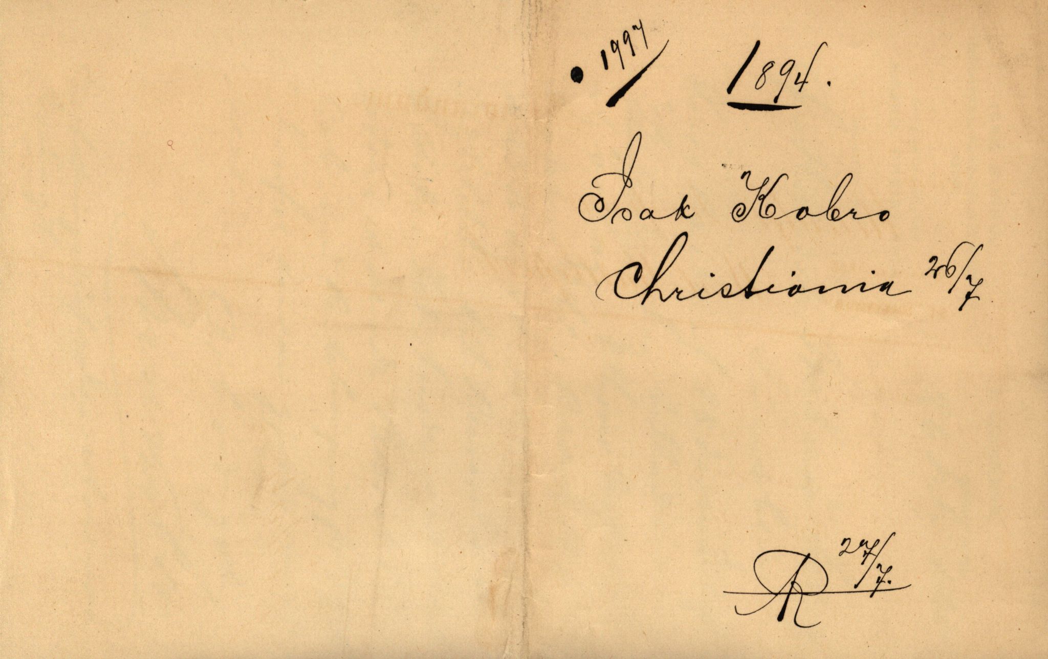 Pa 63 - Østlandske skibsassuranceforening, VEMU/A-1079/G/Ga/L0029/0009: Havaridokumenter / Anette, Agathe, Agra, Buffalo, 1893, p. 27