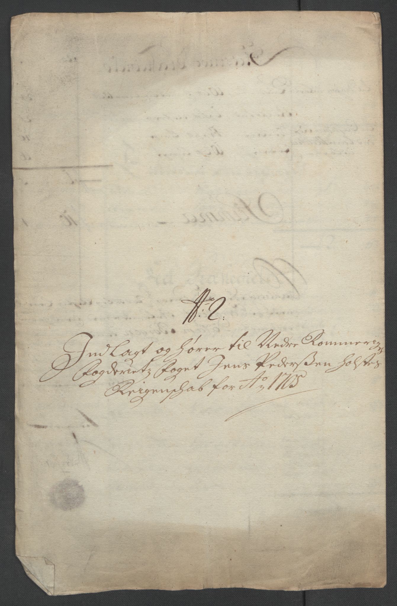 Rentekammeret inntil 1814, Reviderte regnskaper, Fogderegnskap, AV/RA-EA-4092/R11/L0589: Fogderegnskap Nedre Romerike, 1705, p. 27