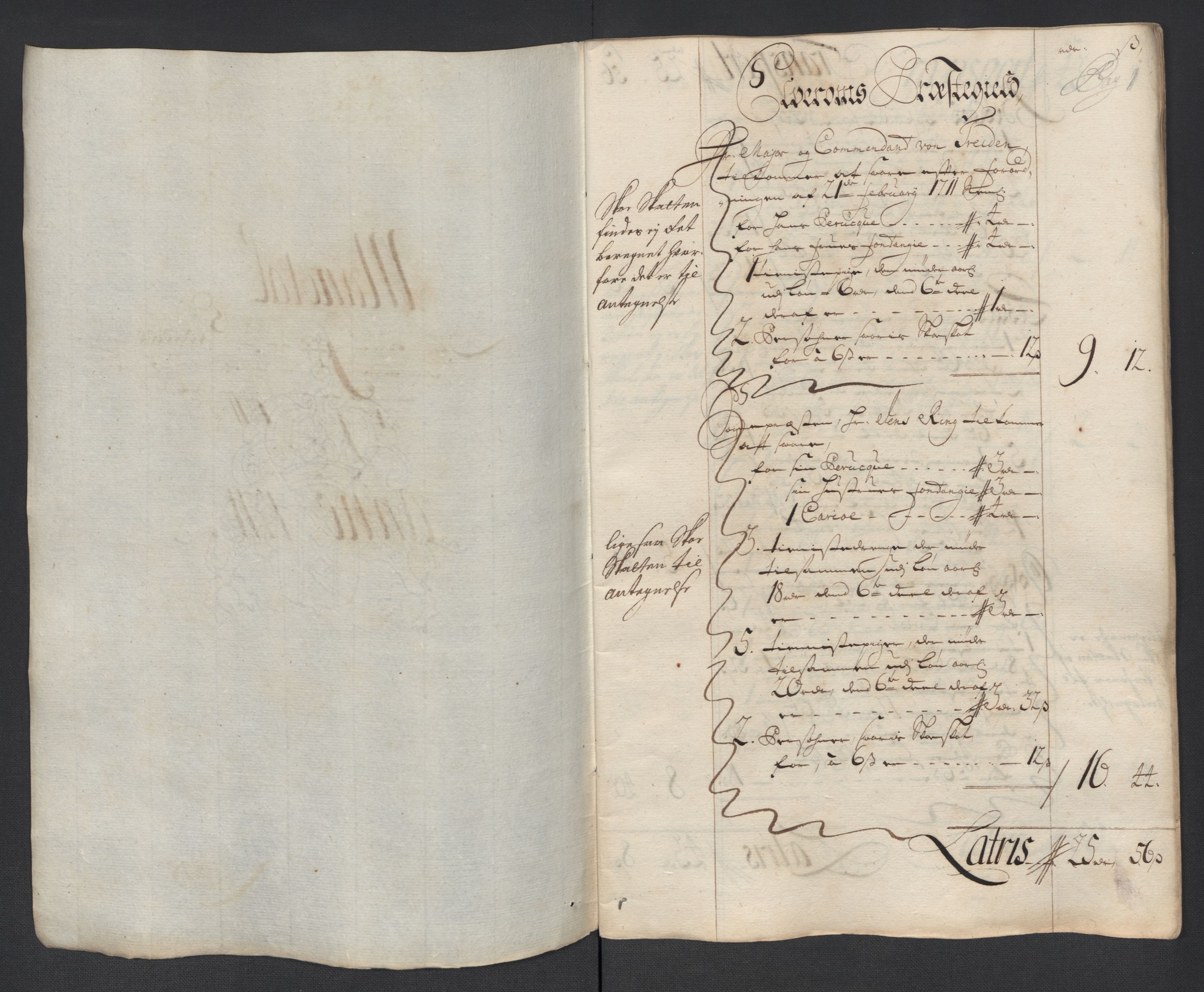 Rentekammeret inntil 1814, Reviderte regnskaper, Fogderegnskap, AV/RA-EA-4092/R13/L0848: Fogderegnskap Solør, Odal og Østerdal, 1711, p. 391