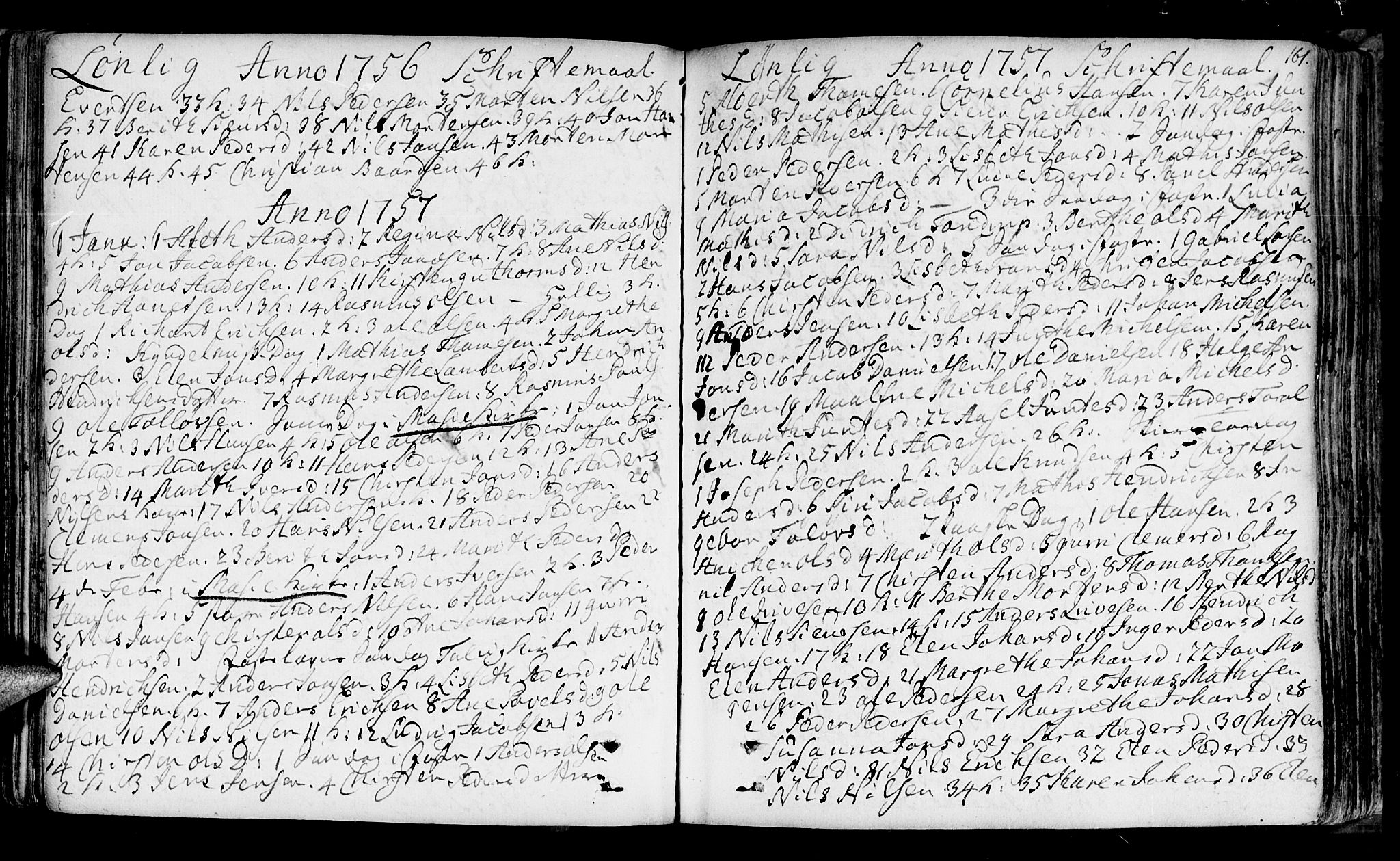 Talvik sokneprestkontor, SATØ/S-1337/H/Ha/L0004kirke: Parish register (official) no. 4, 1752-1772, p. 161