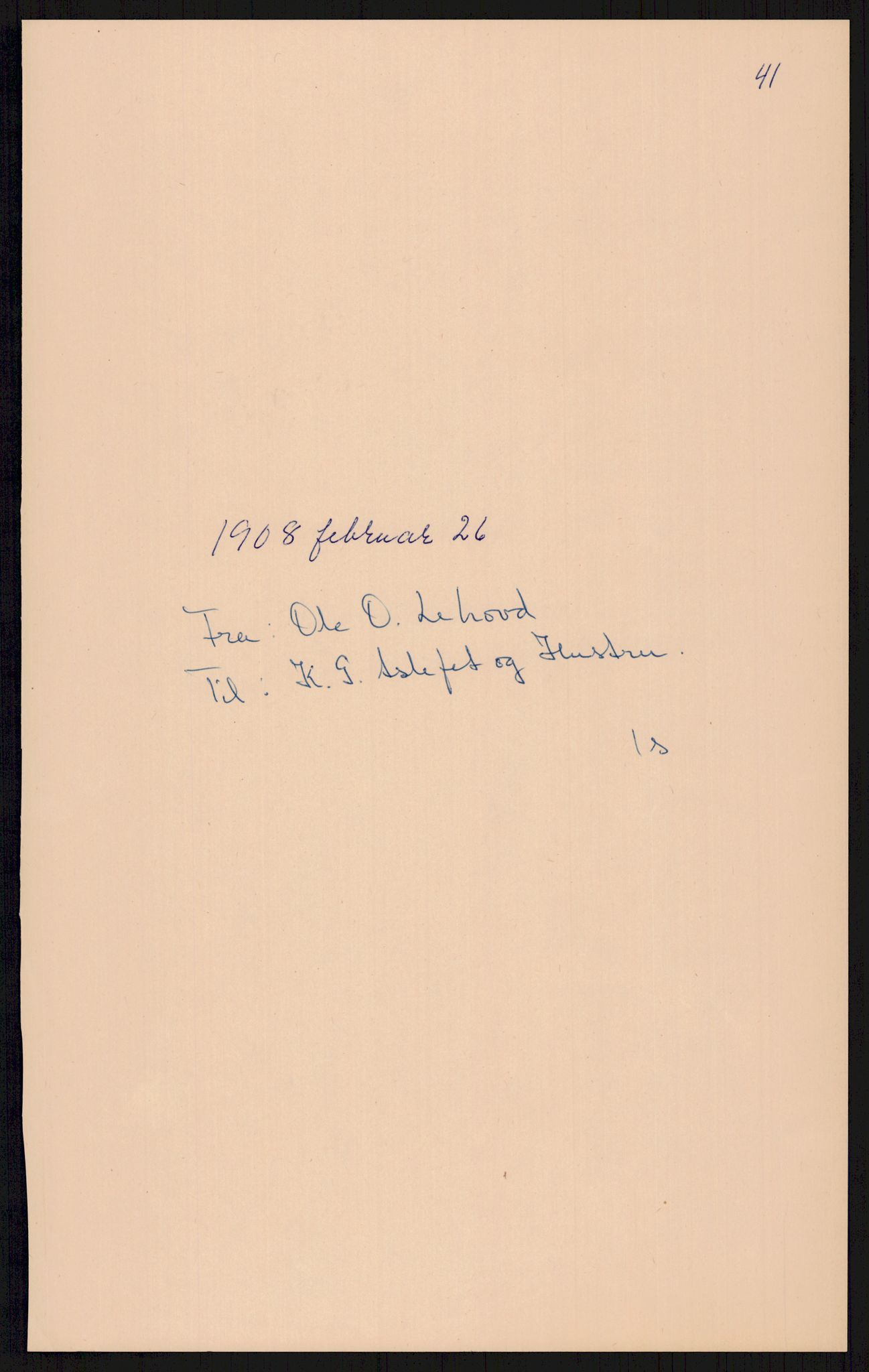 Samlinger til kildeutgivelse, Amerikabrevene, AV/RA-EA-4057/F/L0016: Innlån fra Buskerud: Andersen - Bratås, 1838-1914, p. 834