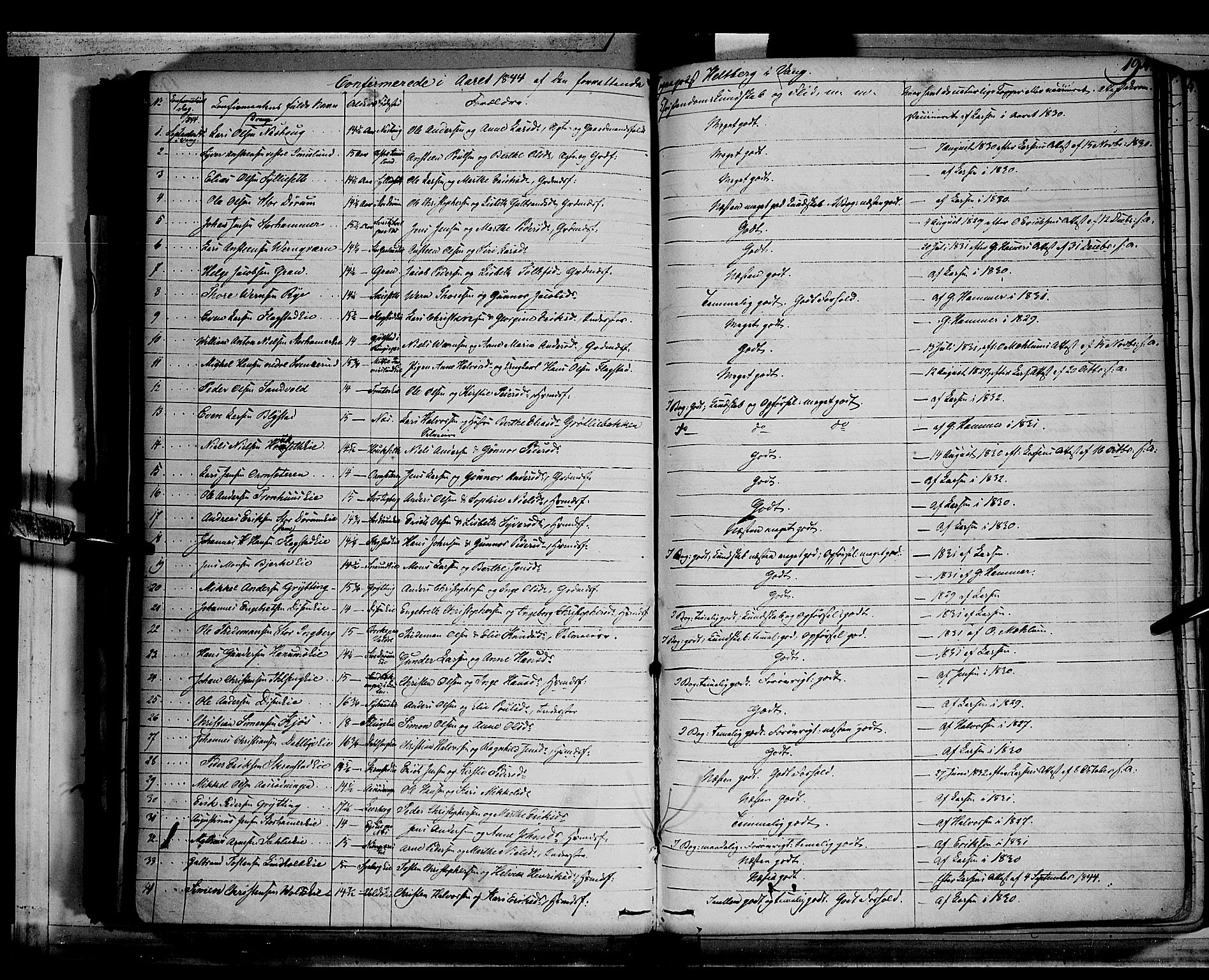 Vang prestekontor, Hedmark, SAH/PREST-008/H/Ha/Haa/L0010: Parish register (official) no. 10, 1841-1855, p. 194