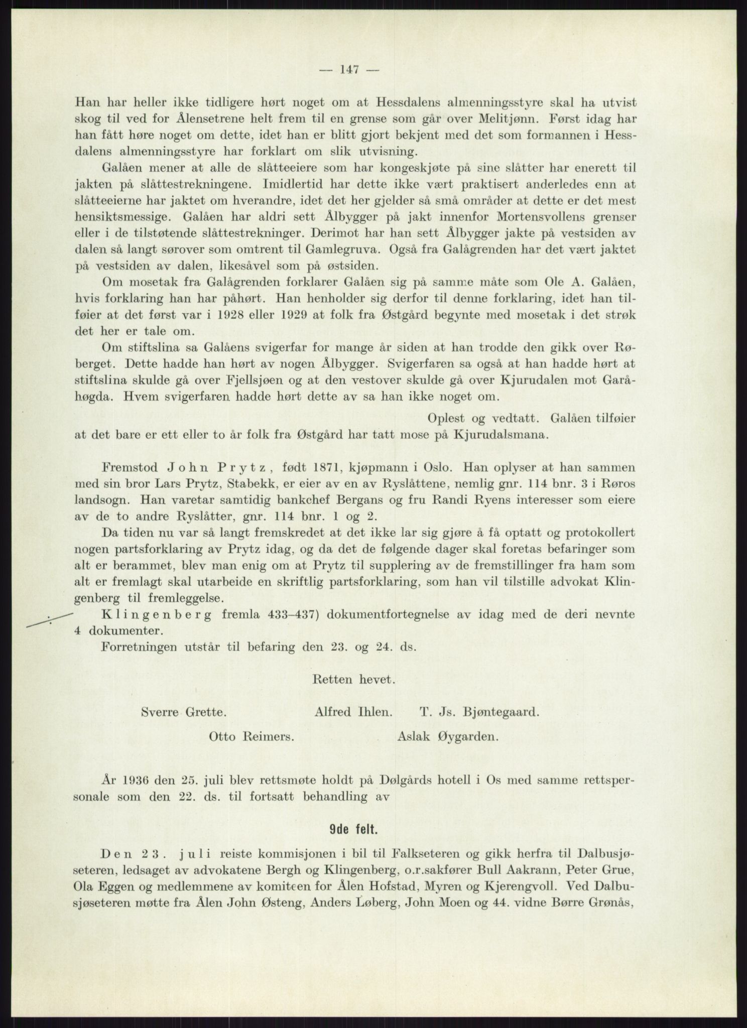 Høyfjellskommisjonen, AV/RA-S-1546/X/Xa/L0001: Nr. 1-33, 1909-1953, p. 4423